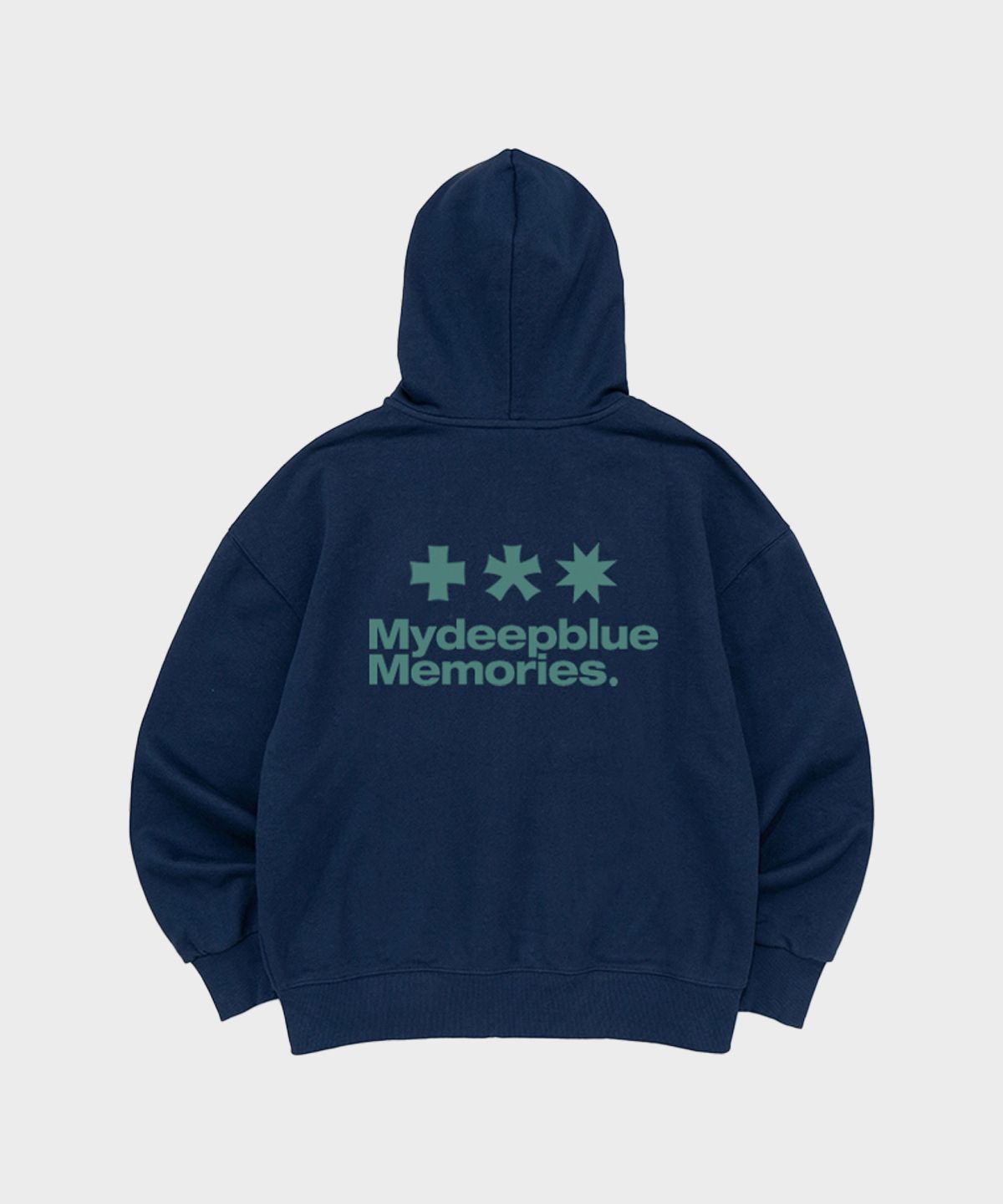 마이딥블루메모리즈(MY DEEP BLUE MEMORIES) (zp) MM SYMBOL LOGO 2WAY ZIP-UP (NAVY)
