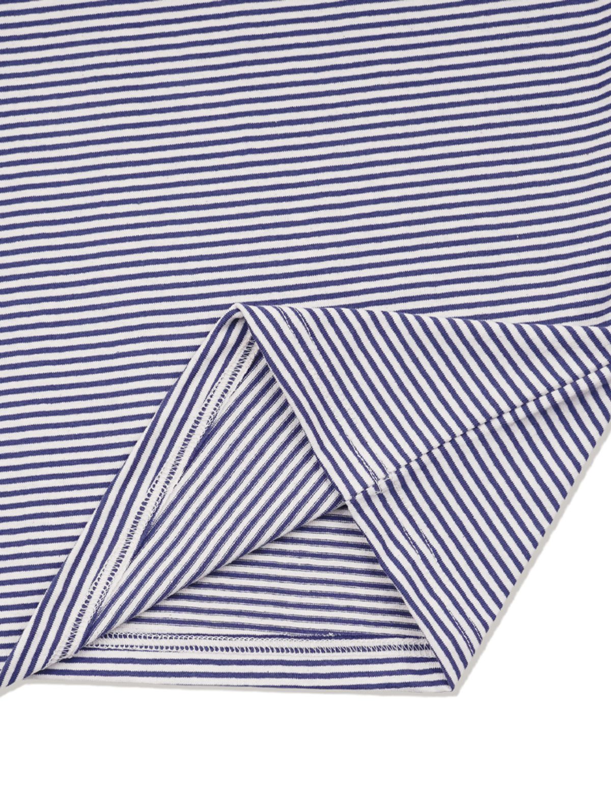 라 메종 스튜디오(LA MAISON STUDIO) DEER STRIPE LAYERED LONG SLEEVE T-SHIRT NAVY(FCG1TS686M)