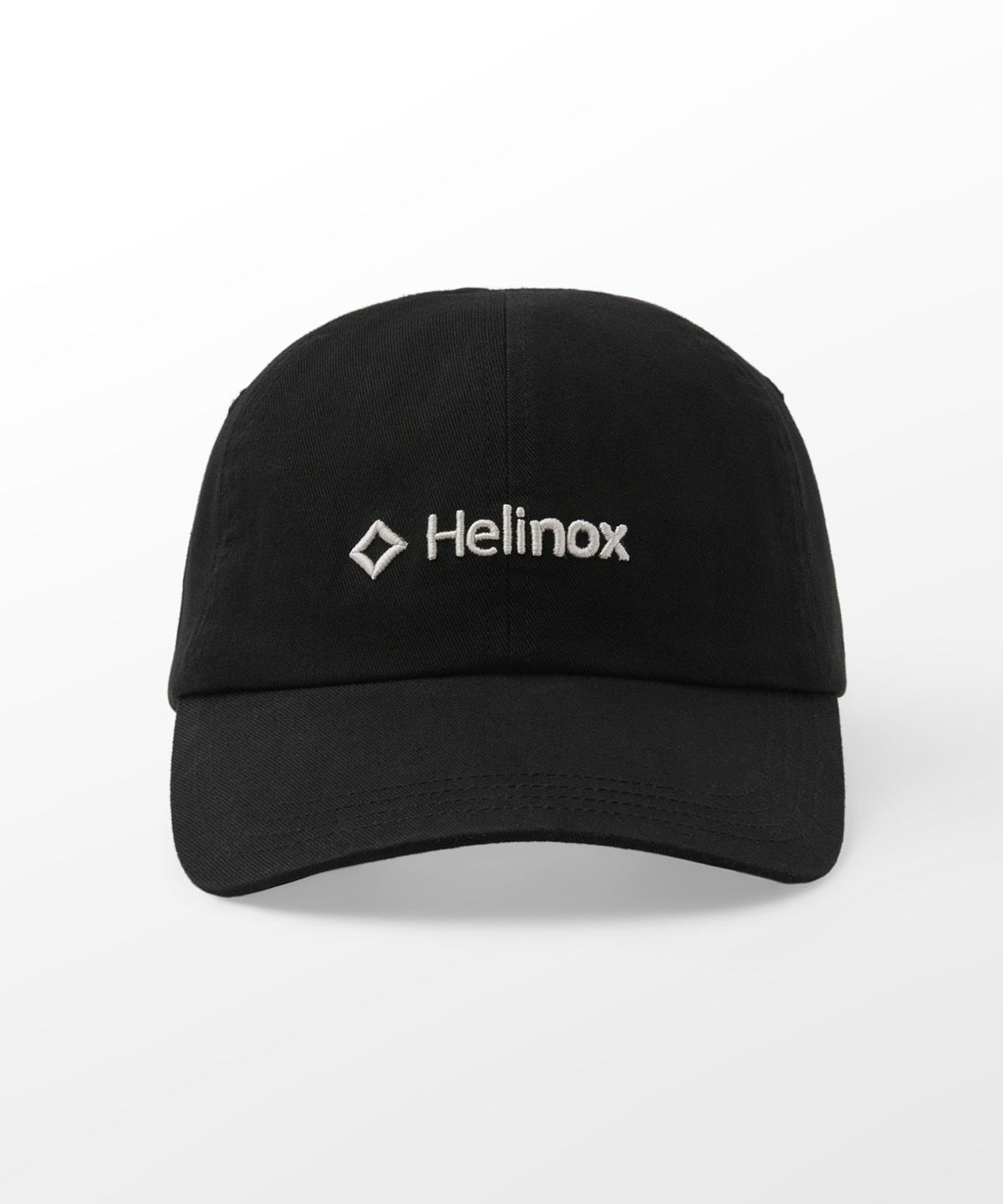 헬리녹스 웨어(HELINOX WEAR) 면트윌 6패널 로고 볼캡_Black