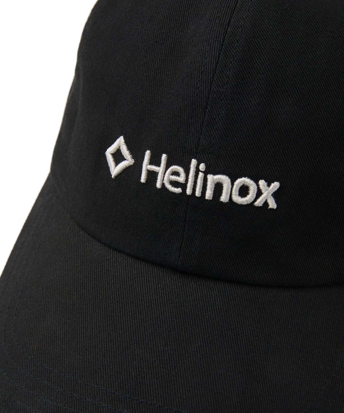 헬리녹스 웨어(HELINOX WEAR) 면트윌 6패널 로고 볼캡_Black