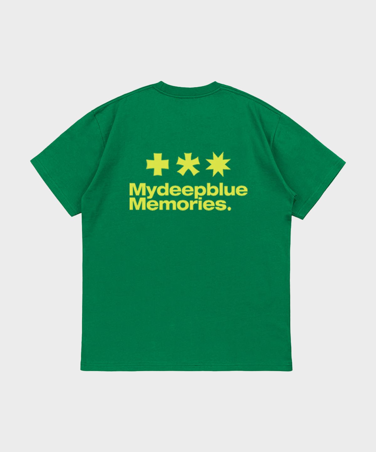 마이딥블루메모리즈(MY DEEP BLUE MEMORIES) Mm Symbol Logo T-Shirts (GREEN)