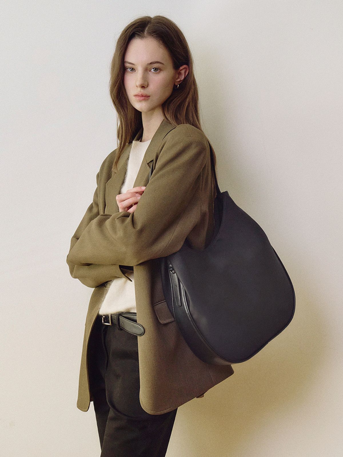 모어모르(MOREMORR) Palet Bag _ black 나일론 숄더백 2way
