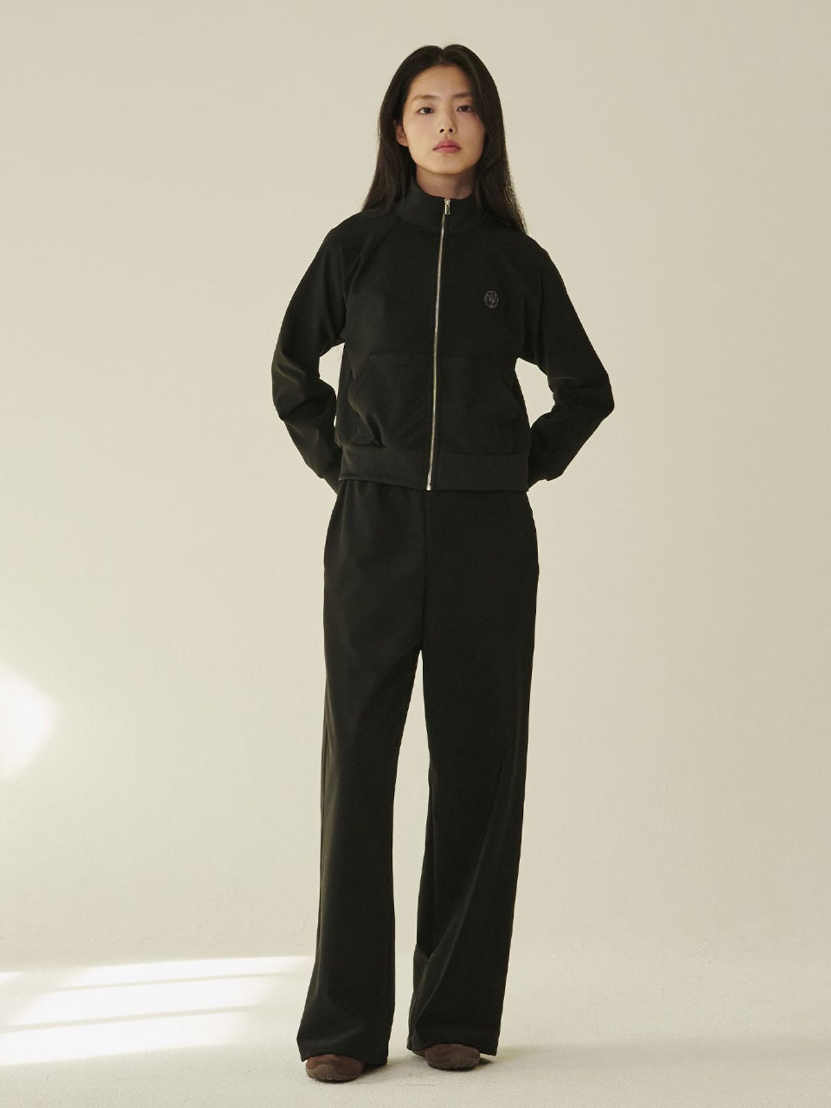 누브(NOUVE) 스트레치 져지 팬츠 - 블랙/ Stretch Jersey Pants - Black