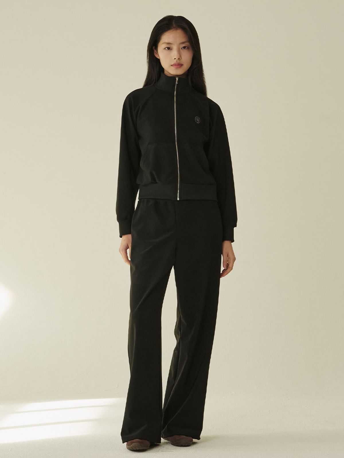 누브(NOUVE) 스트레치 져지 팬츠 - 블랙/ Stretch Jersey Pants - Black