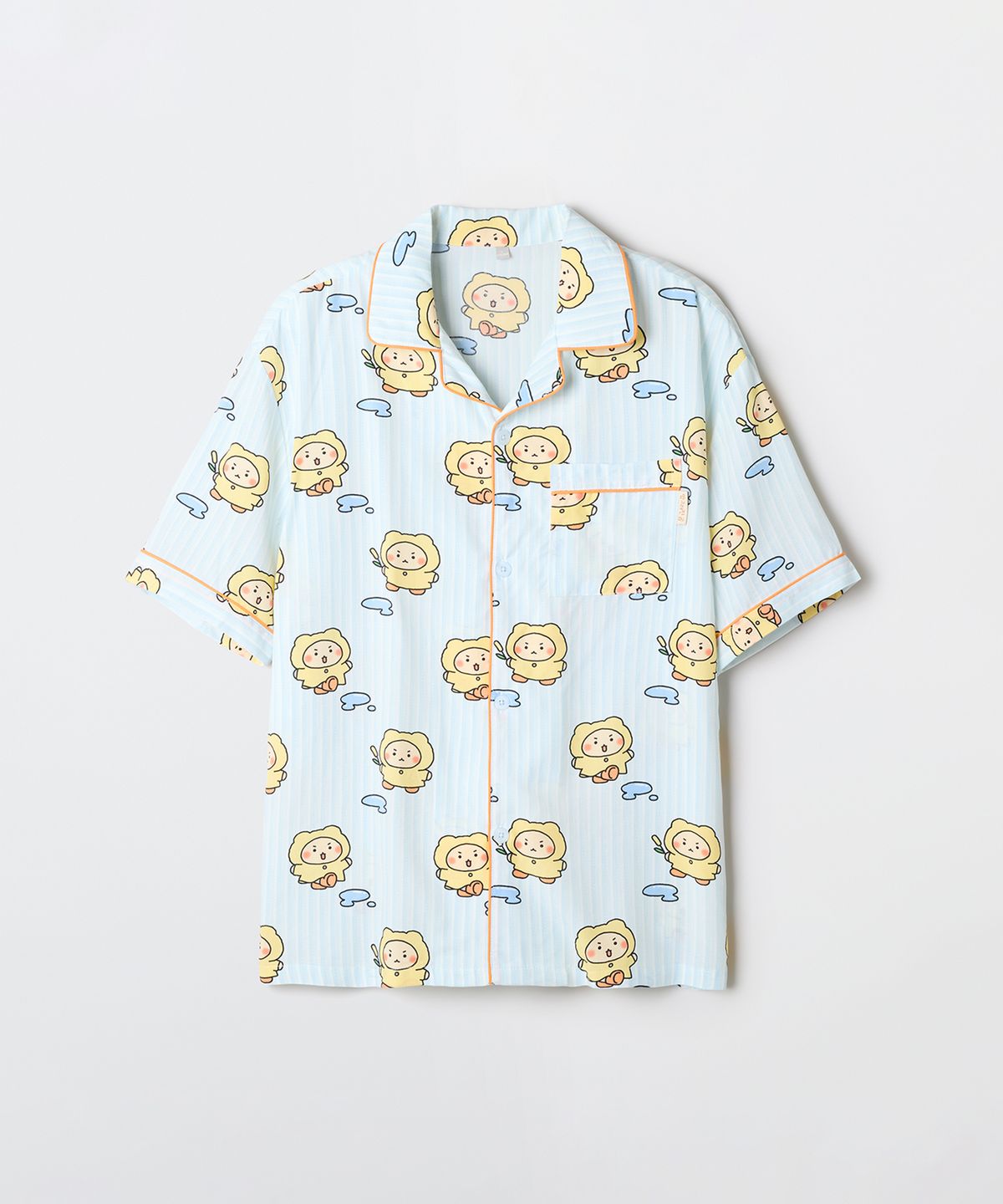 스파오(SPAO) [망그러진곰] 망고미 반팔 파자마(LIGHT BLUE)_SPPPG25U03