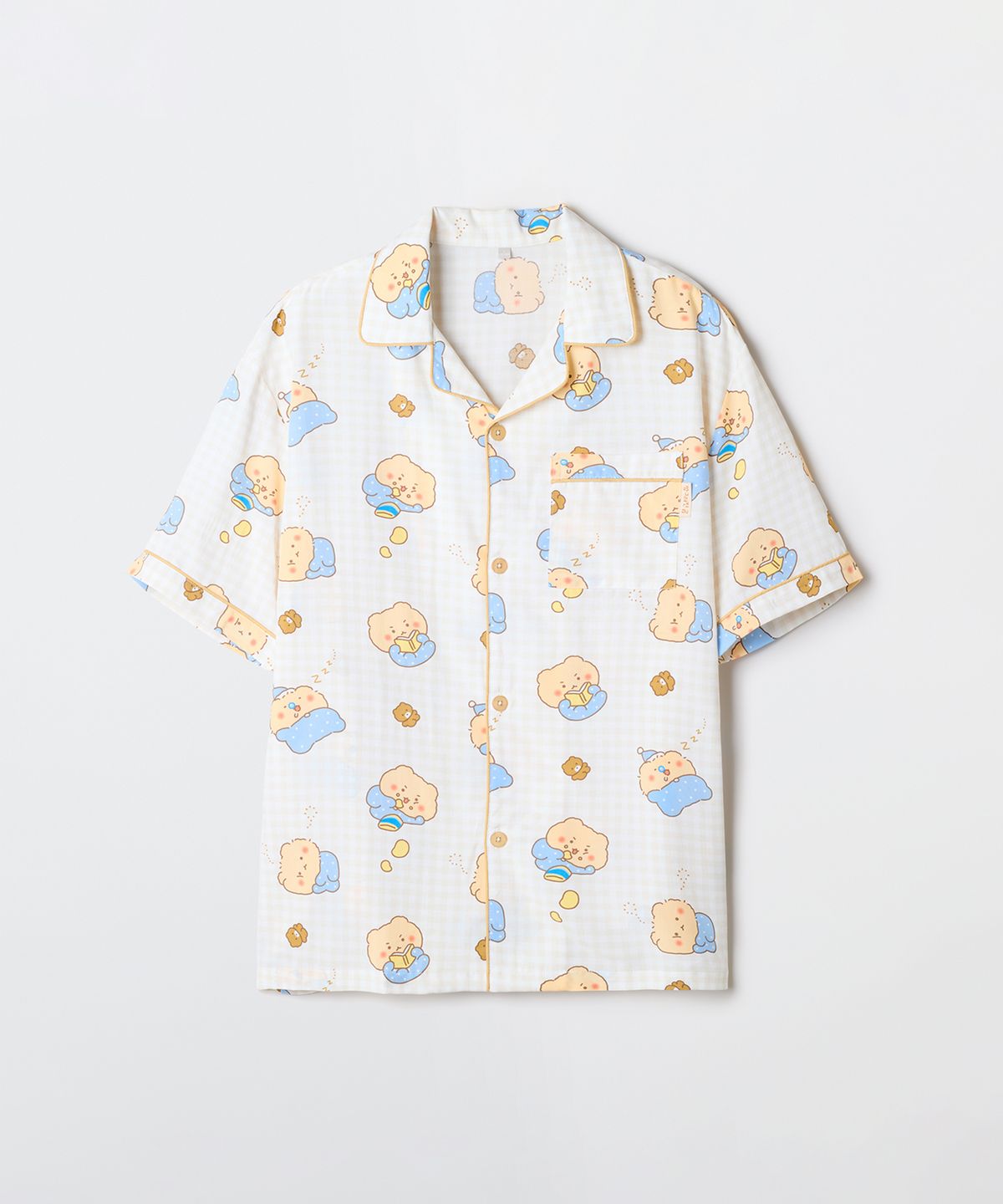 스파오(SPAO) [망그러진곰] 망고미 반팔 파자마(BEIGE)_SPPPG25U03