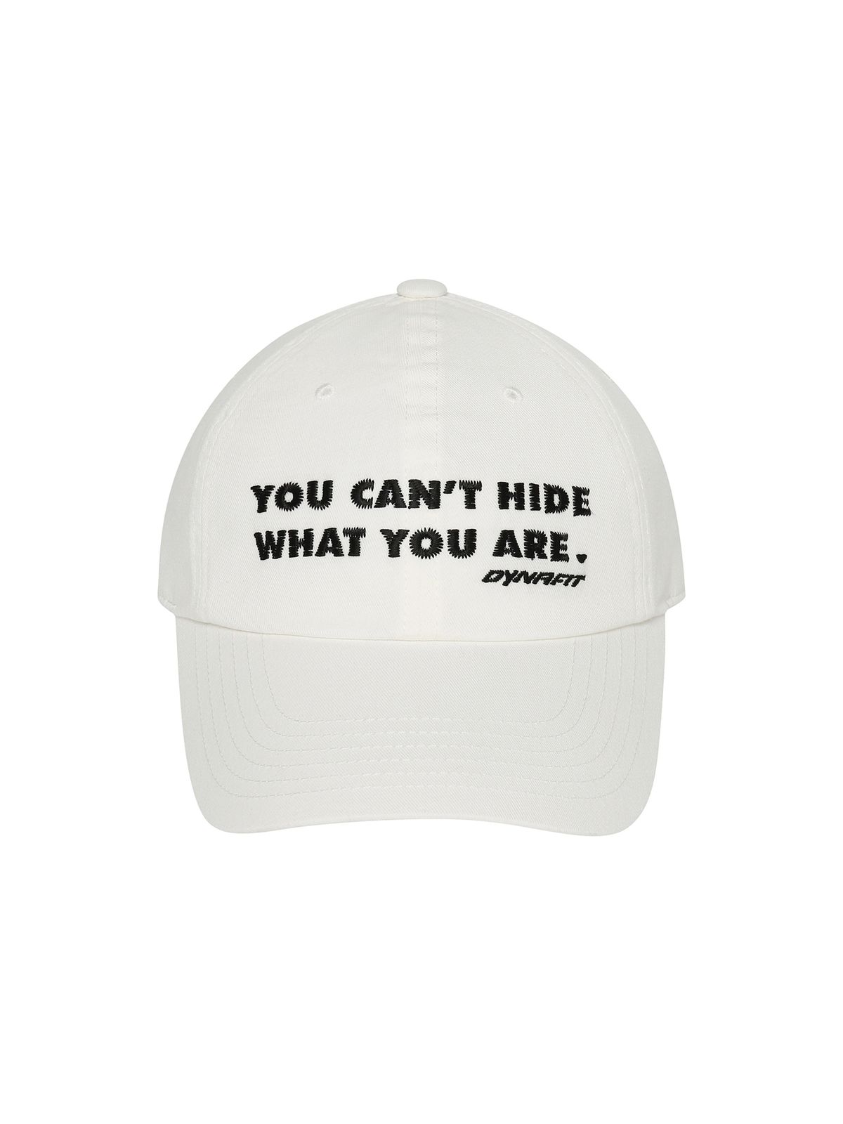 다이나핏(DYNAFIT) 레터링 워싱 볼캡_Off White YUA26C03W3