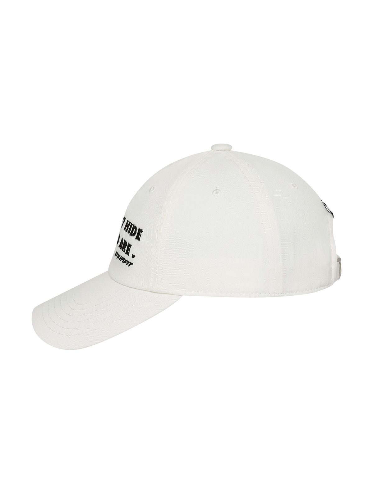 다이나핏(DYNAFIT) 레터링 워싱 볼캡_Off White YUA26C03W3