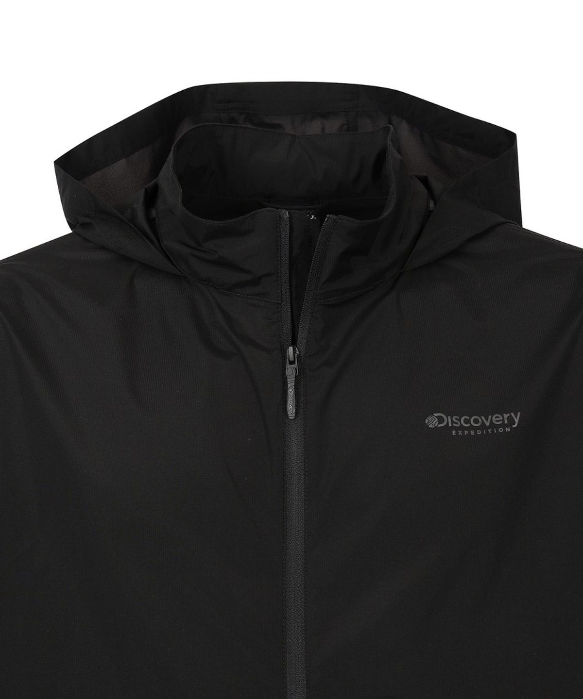 디스커버리 익스페디션(DISCOVERY EXPEDITION) 남성 프레시벤트 후드내장형 바람막이 (BLACK)