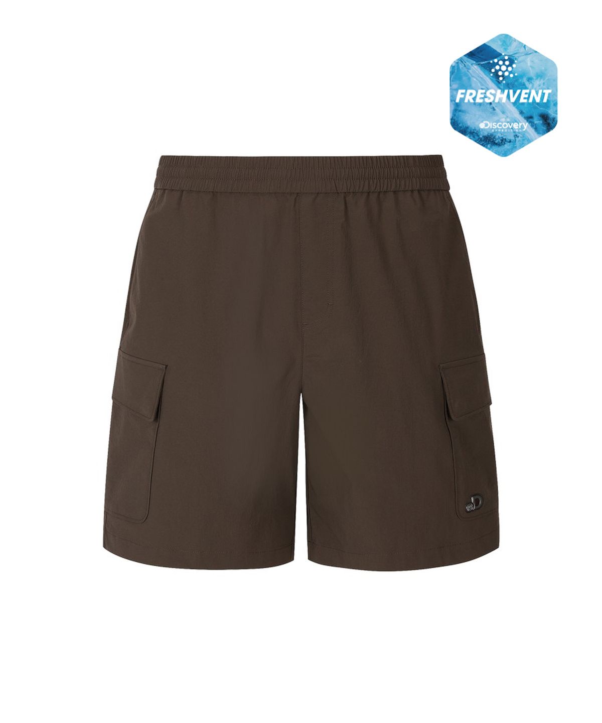 디스커버리 익스페디션(DISCOVERY EXPEDITION) 남성 프레시벤트 카고쇼츠 (Brown)
