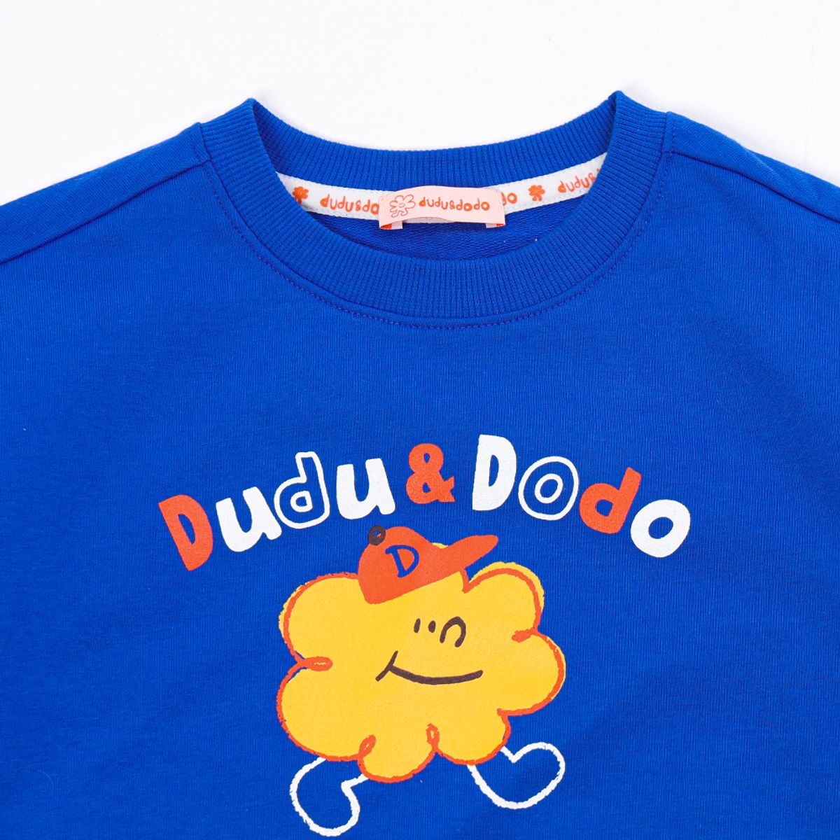 두두앤도도(DUDU&DODO) 블루두두토들긴소맨투맨 DLSTMT03