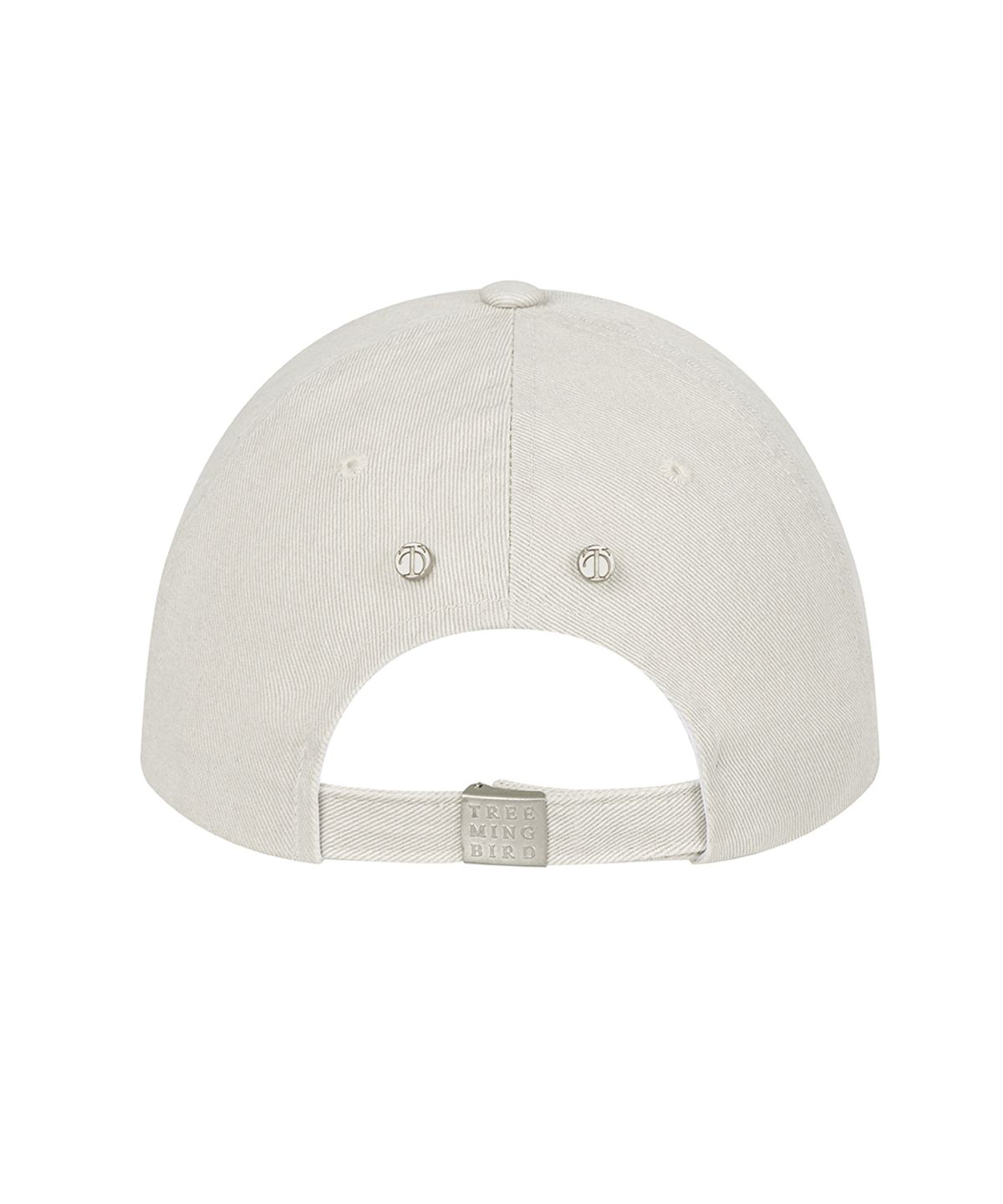 트리밍버드(TREEMINGBIRD) Raw Cut Damage Denim Cap [ Cream ]