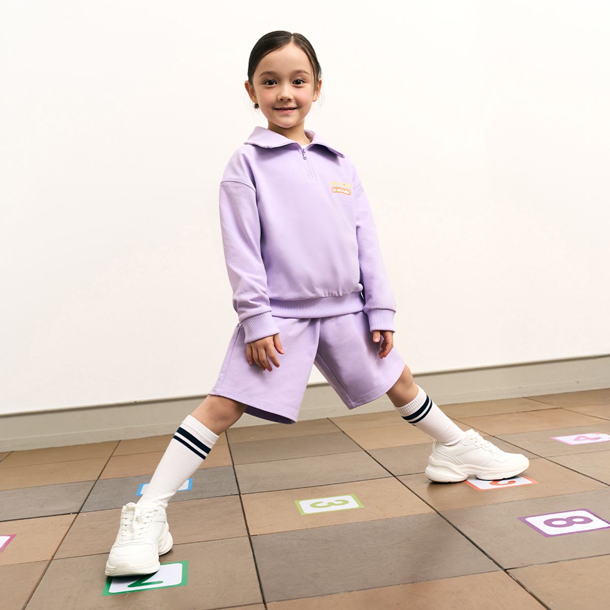 안다르 키즈(ANDAR KIDS) 키즈 더블 링글 니삭스