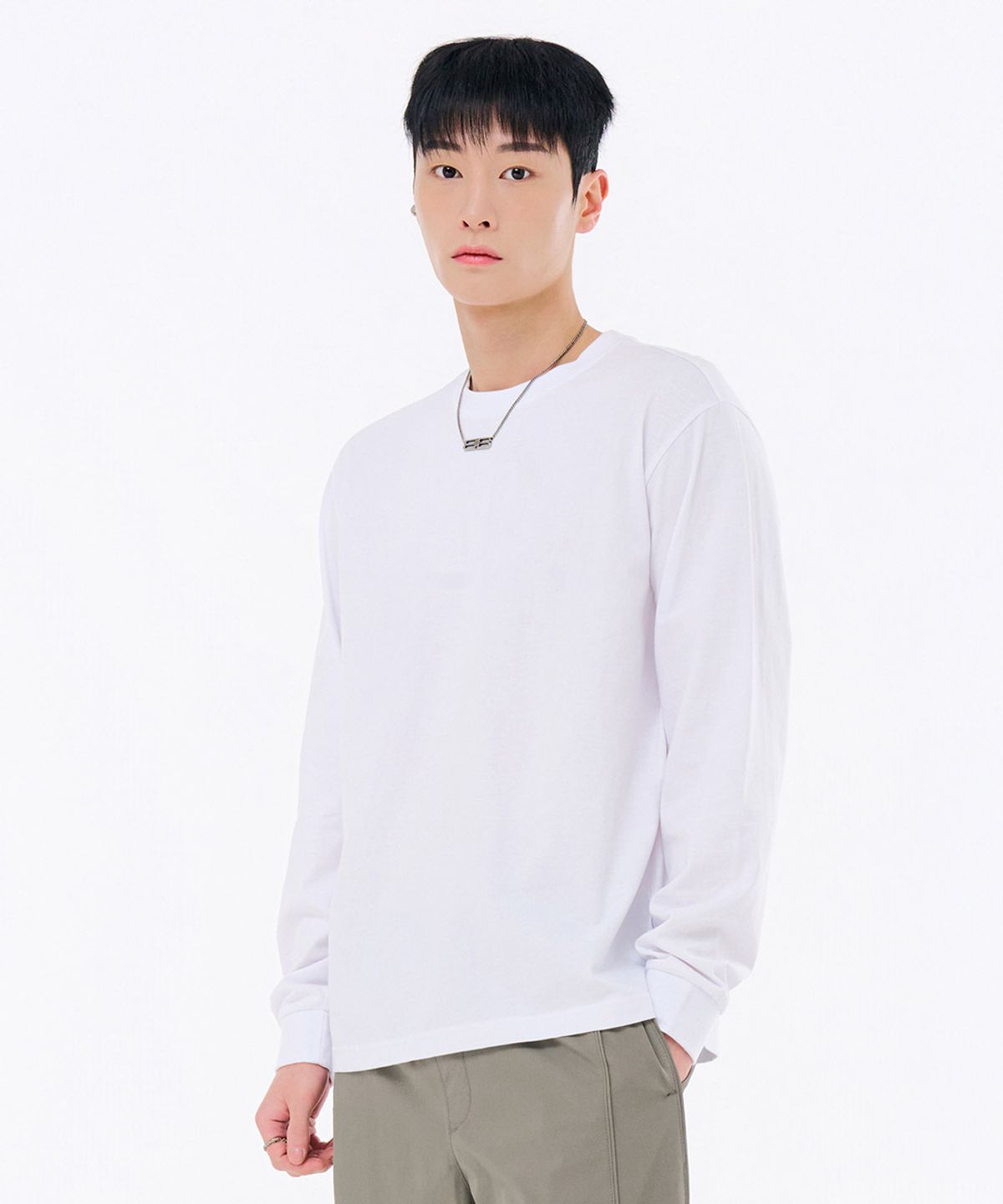 체이스컬트(CHASECULT) 공용 긴팔 티셔츠-FAZU5101B01