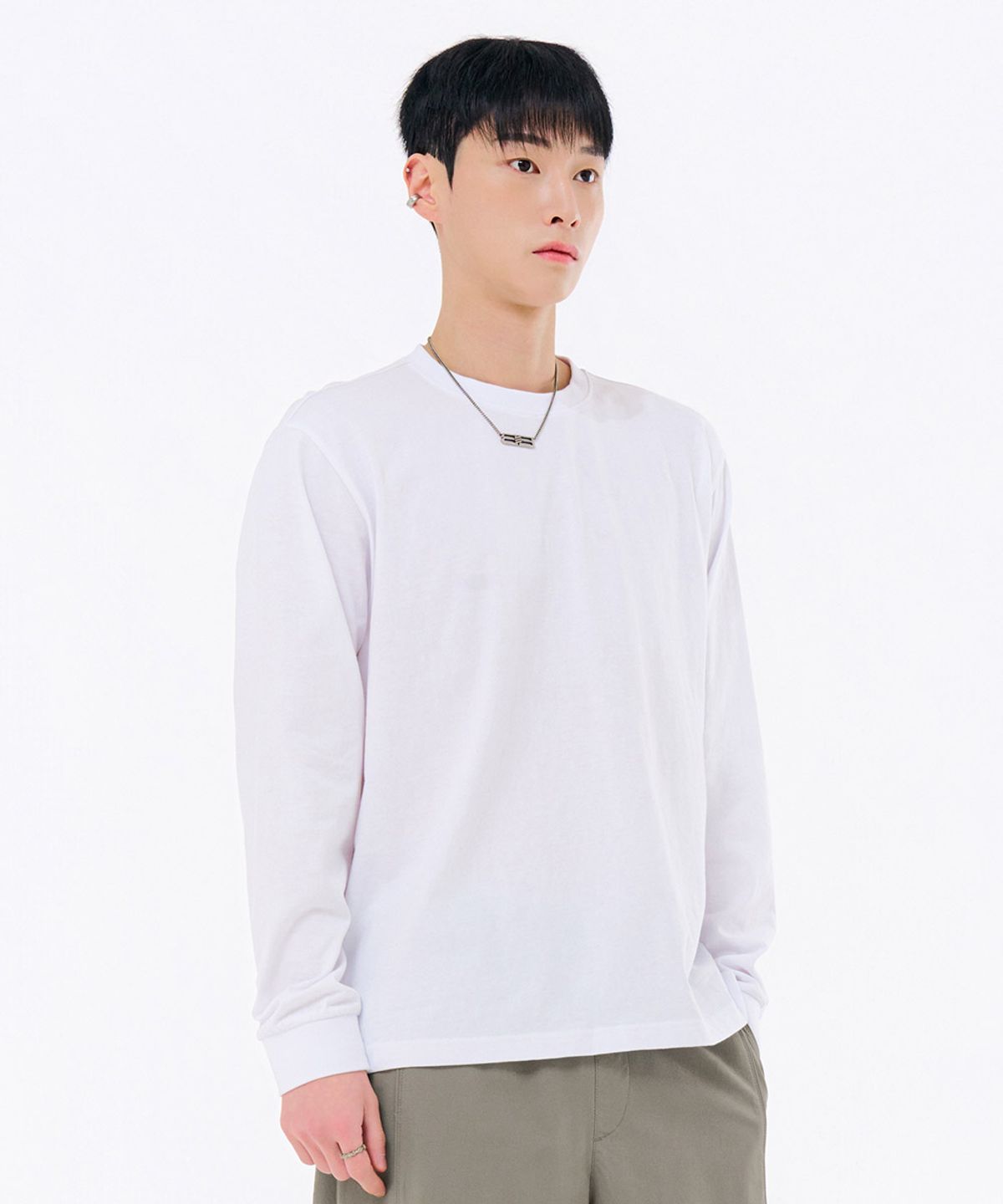 체이스컬트(CHASECULT) 공용 긴팔 티셔츠-FAZU5101B01