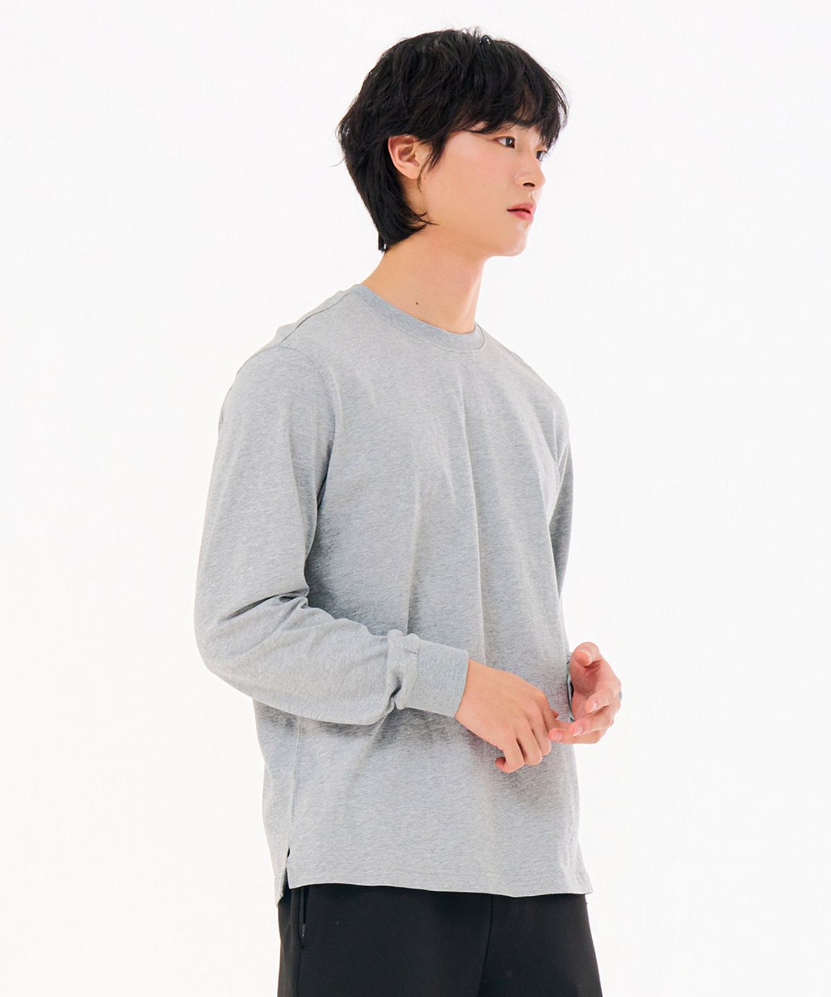 체이스컬트(CHASECULT) 공용 긴팔 티셔츠-FAZU5101B0B