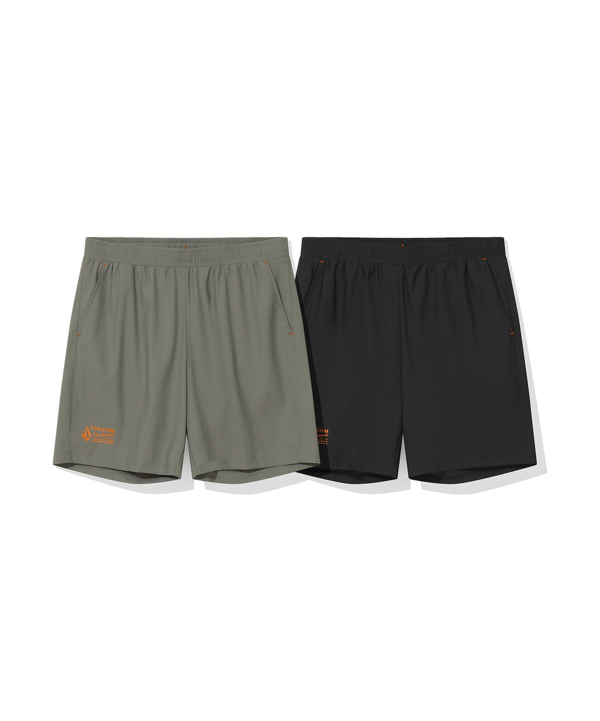 볼컴(VOLCOM) 워크웨어 V.Co 테크 쇼츠(라이트 카키)