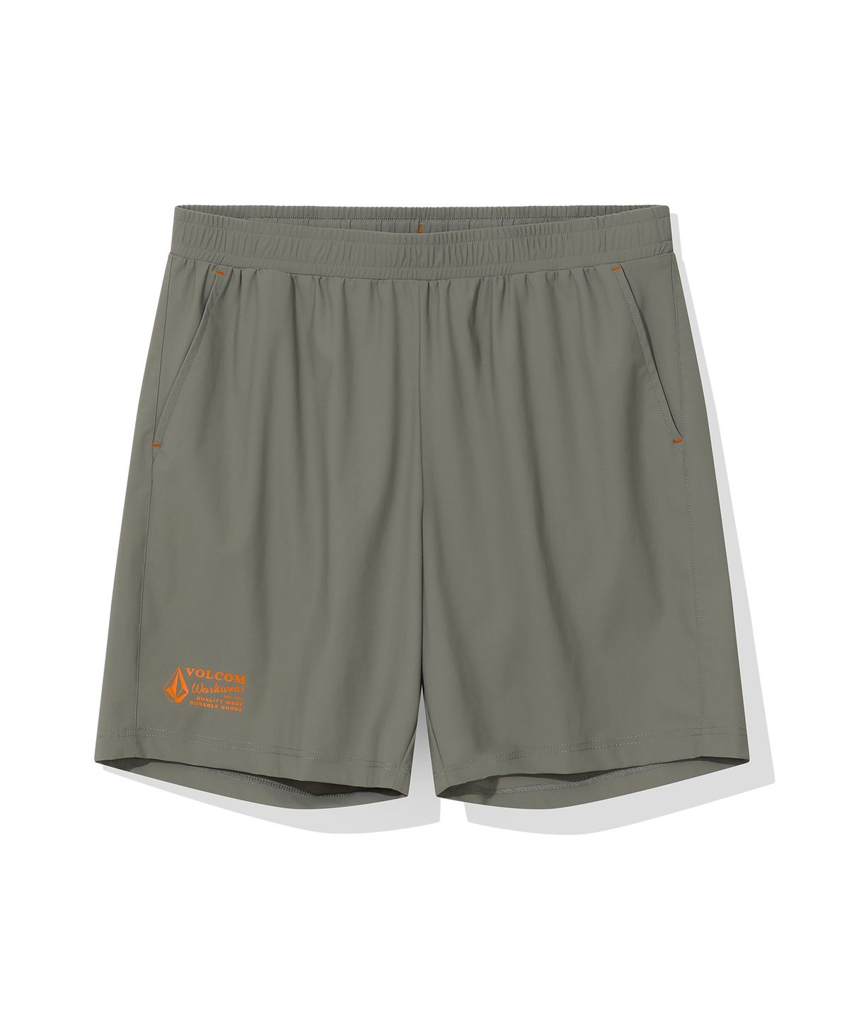 볼컴(VOLCOM) 워크웨어 V.Co 테크 쇼츠(라이트 카키)