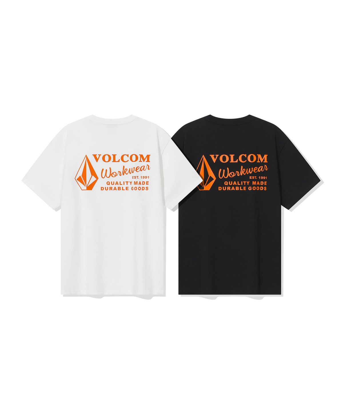 볼컴(VOLCOM) 워크웨어 에센셜 컴포트핏 반팔티(블랙)