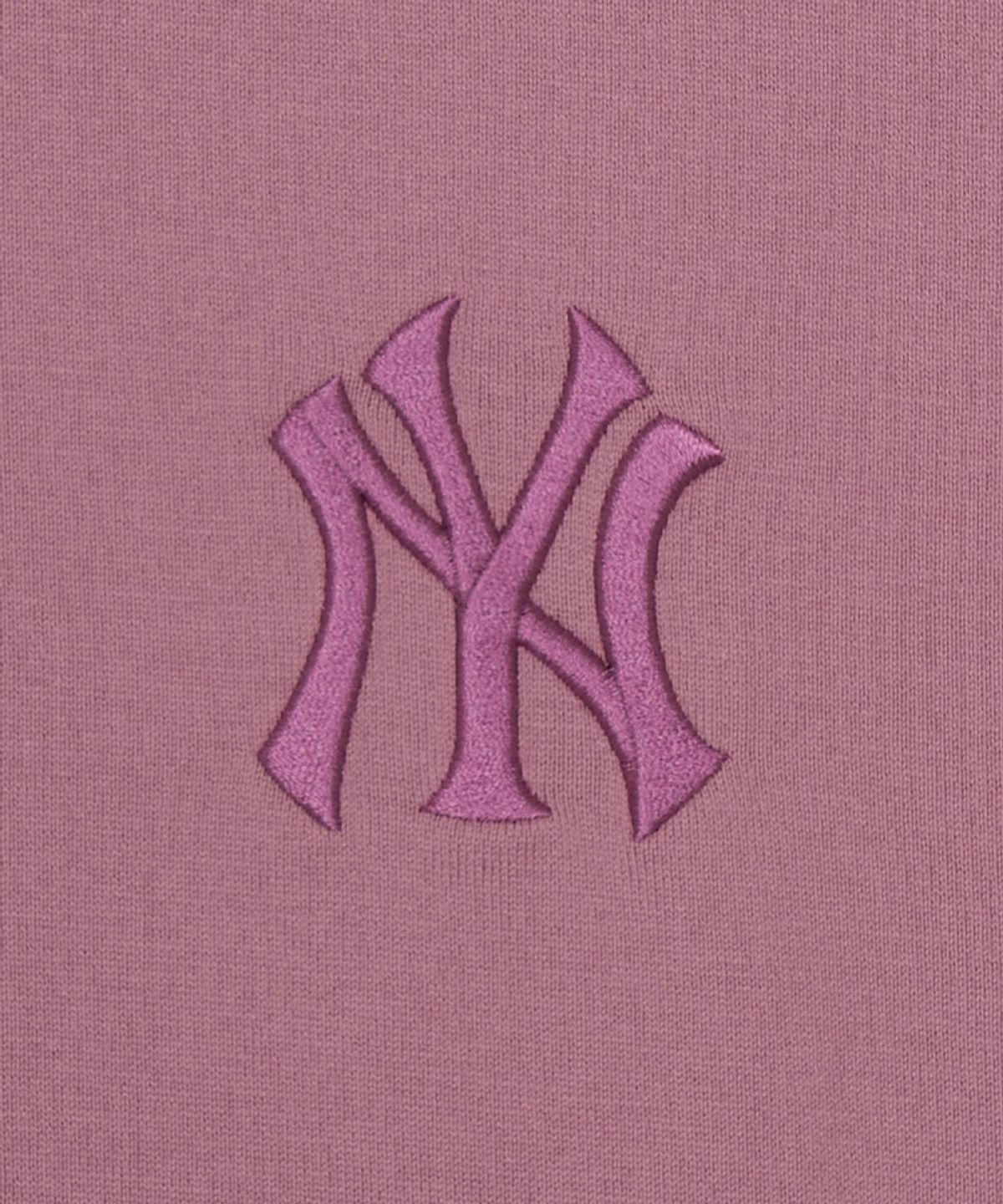 엠엘비(MLB) 빈티지 데님라이크 모노티브 오버핏 반팔 티셔츠 NY (Pink)