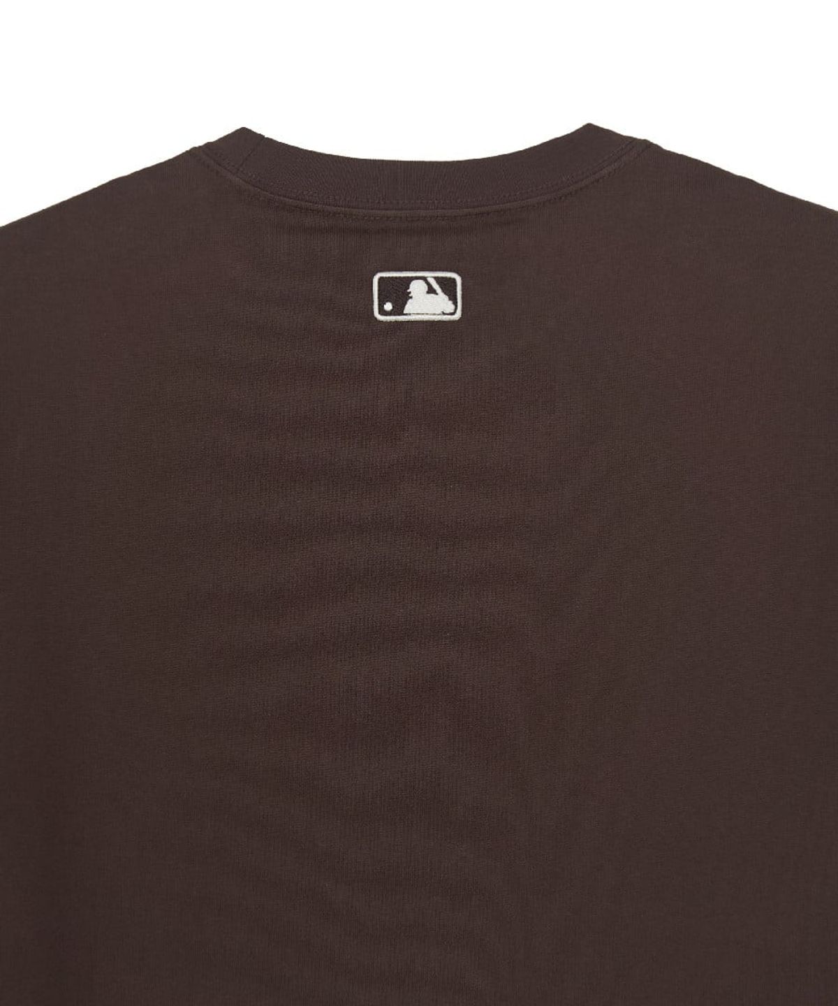 엠엘비(MLB) 셰리프 레터링 세미 오버핏 반팔 티셔츠 SF (D.Brown)