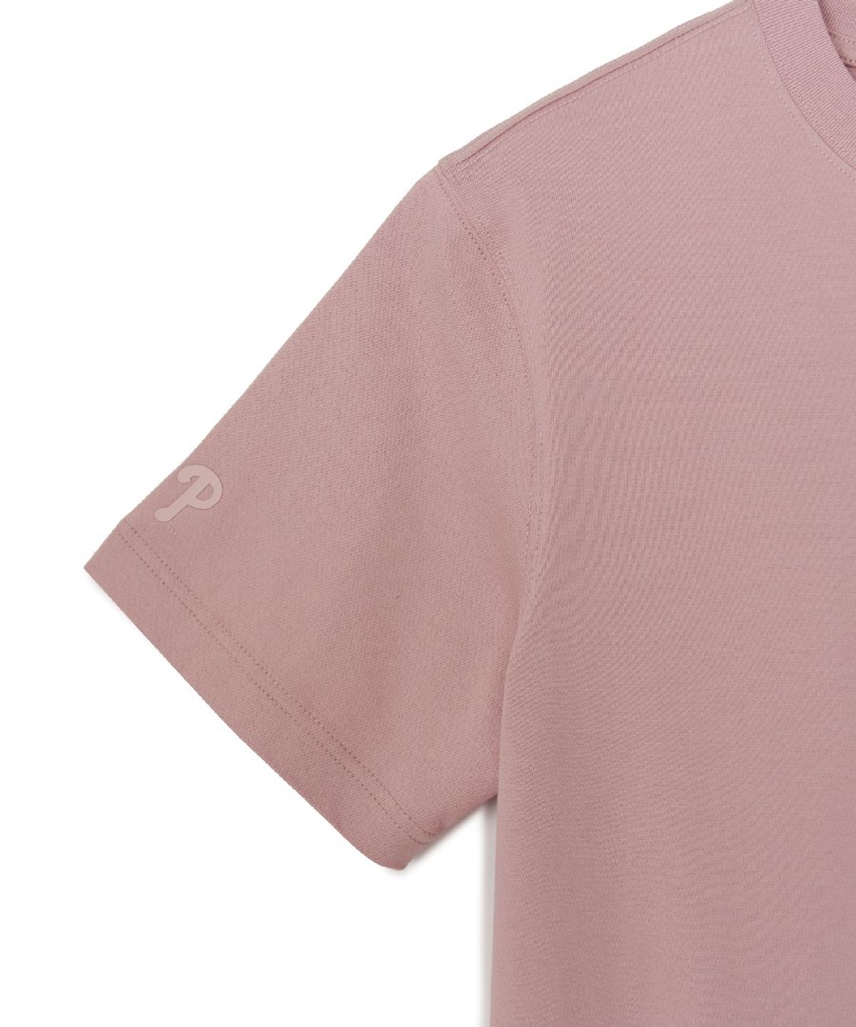 엠엘비(MLB) 셰리프 레터링 세미 오버핏 반팔 티셔츠 PHI (L.Pink)