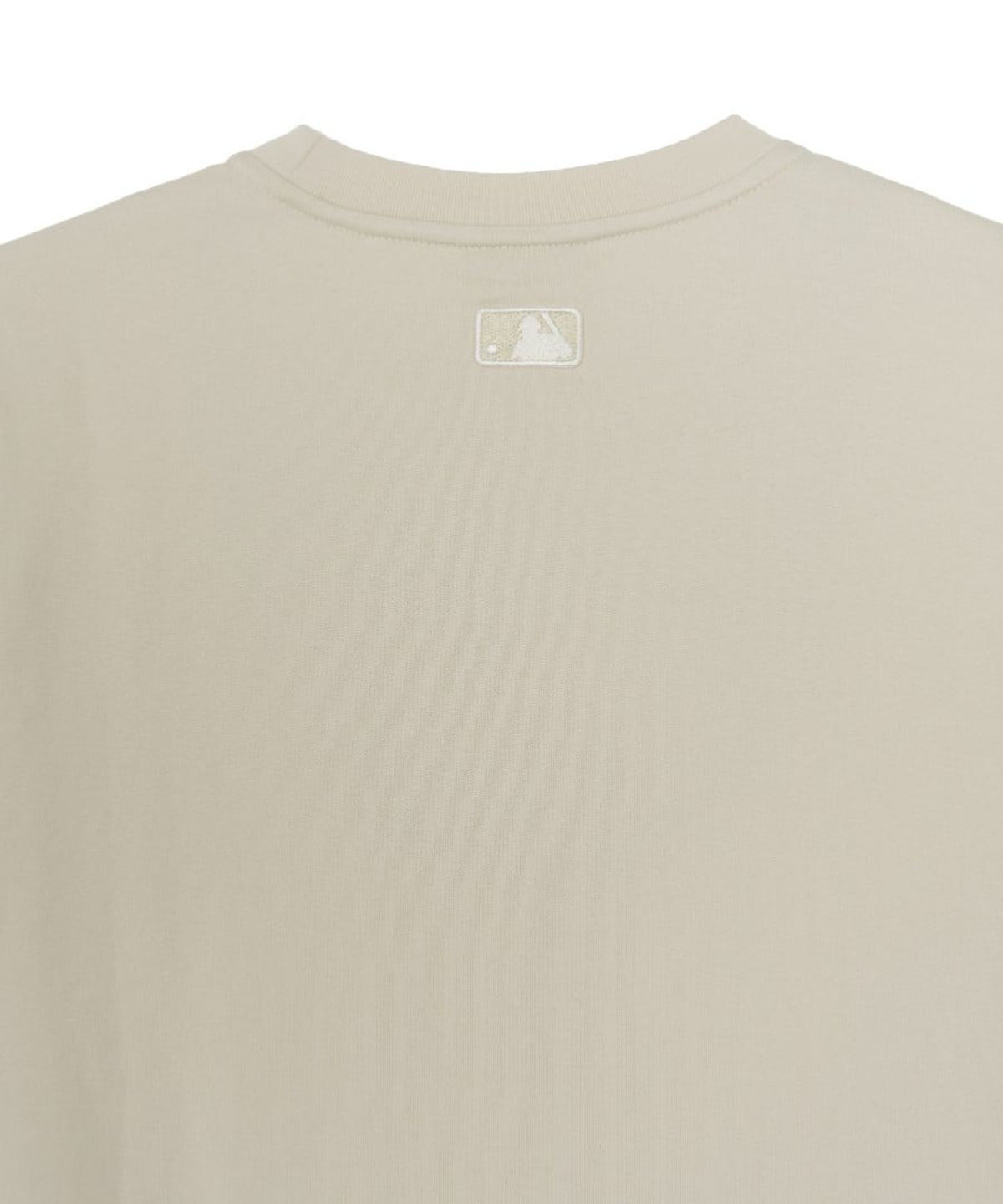 엠엘비(MLB) 셰리프 스몰레터링 로고 레귤러핏 반팔 티셔츠 BOS (L.Sand)