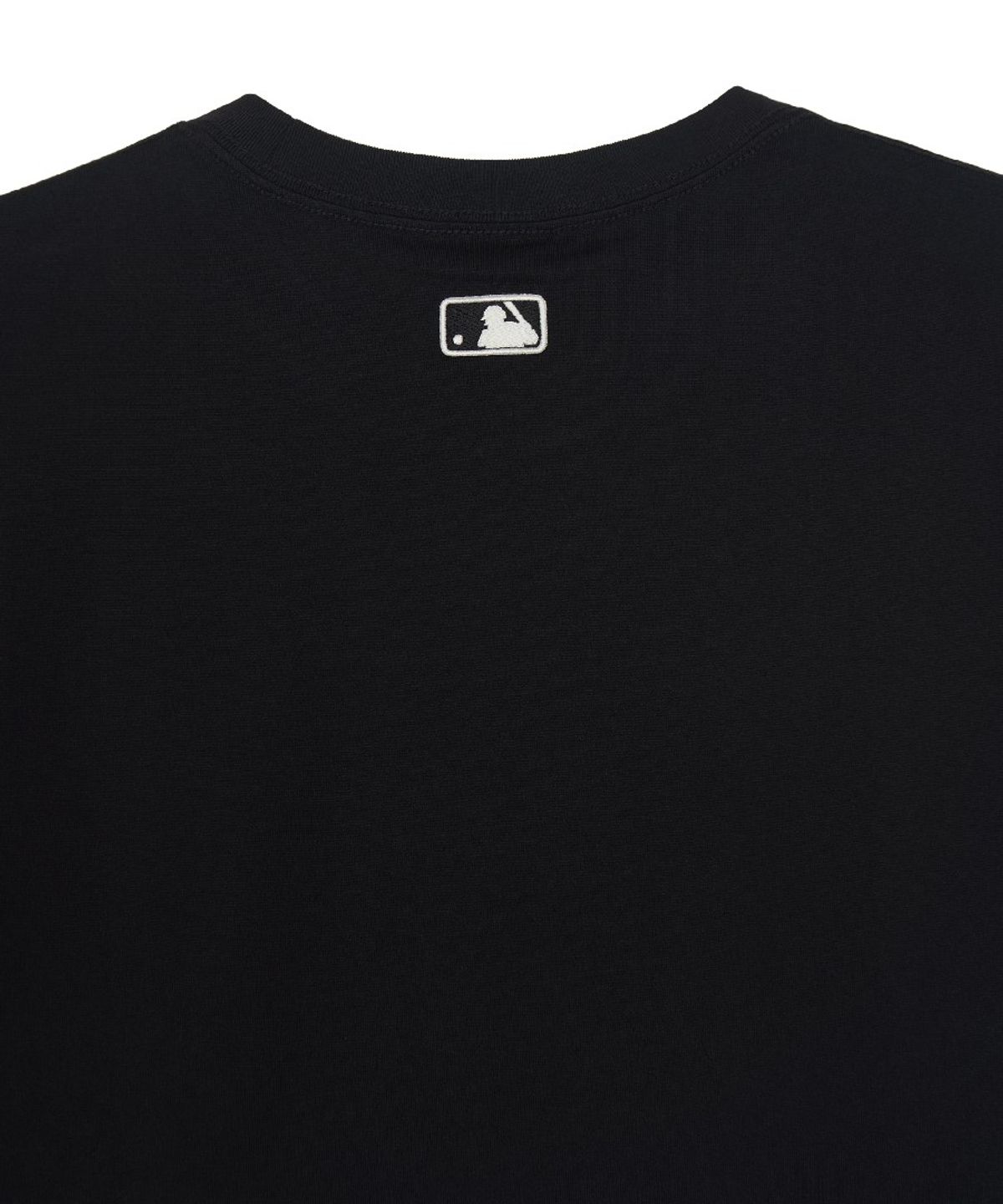 엠엘비(MLB) 셰리프 레터링 세미 오버핏 반팔 티셔츠 LA (Black)