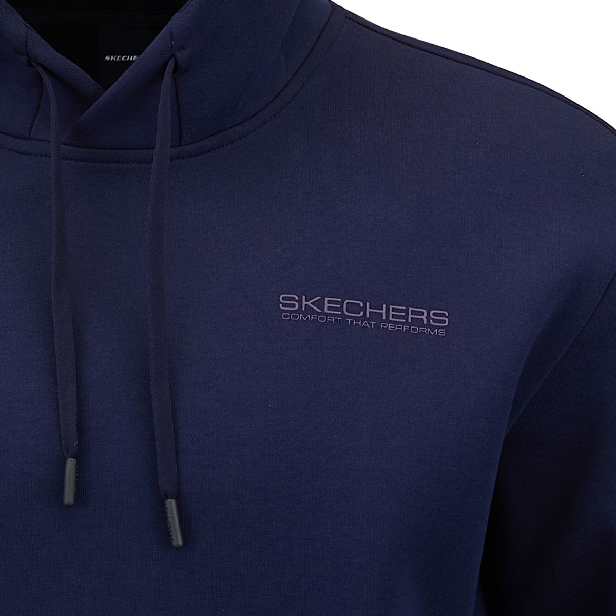스케쳐스(SKECHERS) [스케쳐스 어패럴] 남성 에센셜 스몰로고 후드 티셔츠_SL3MTCGS013