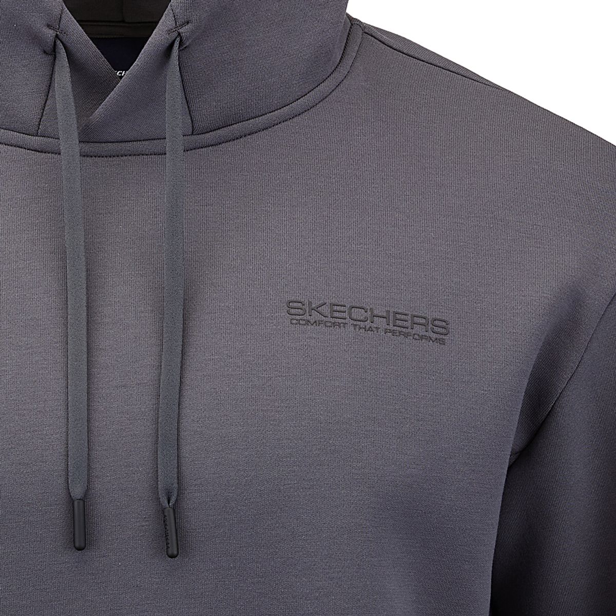 스케쳐스(SKECHERS) [스케쳐스 어패럴] 남성 에센셜 스몰로고 후드 티셔츠_SL3MTCGS012