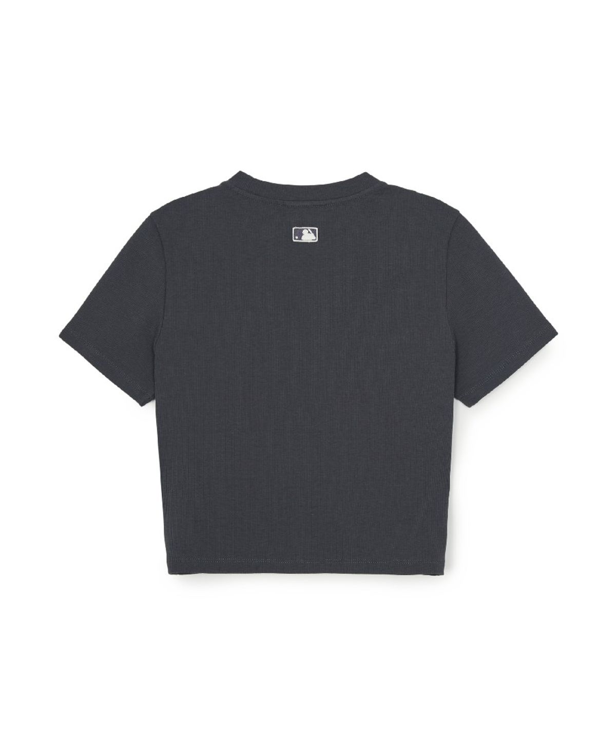 엠엘비(MLB) 여성 빈티지 슬림 골지 반팔 티셔츠 PHI (D.Charcoal Grey)