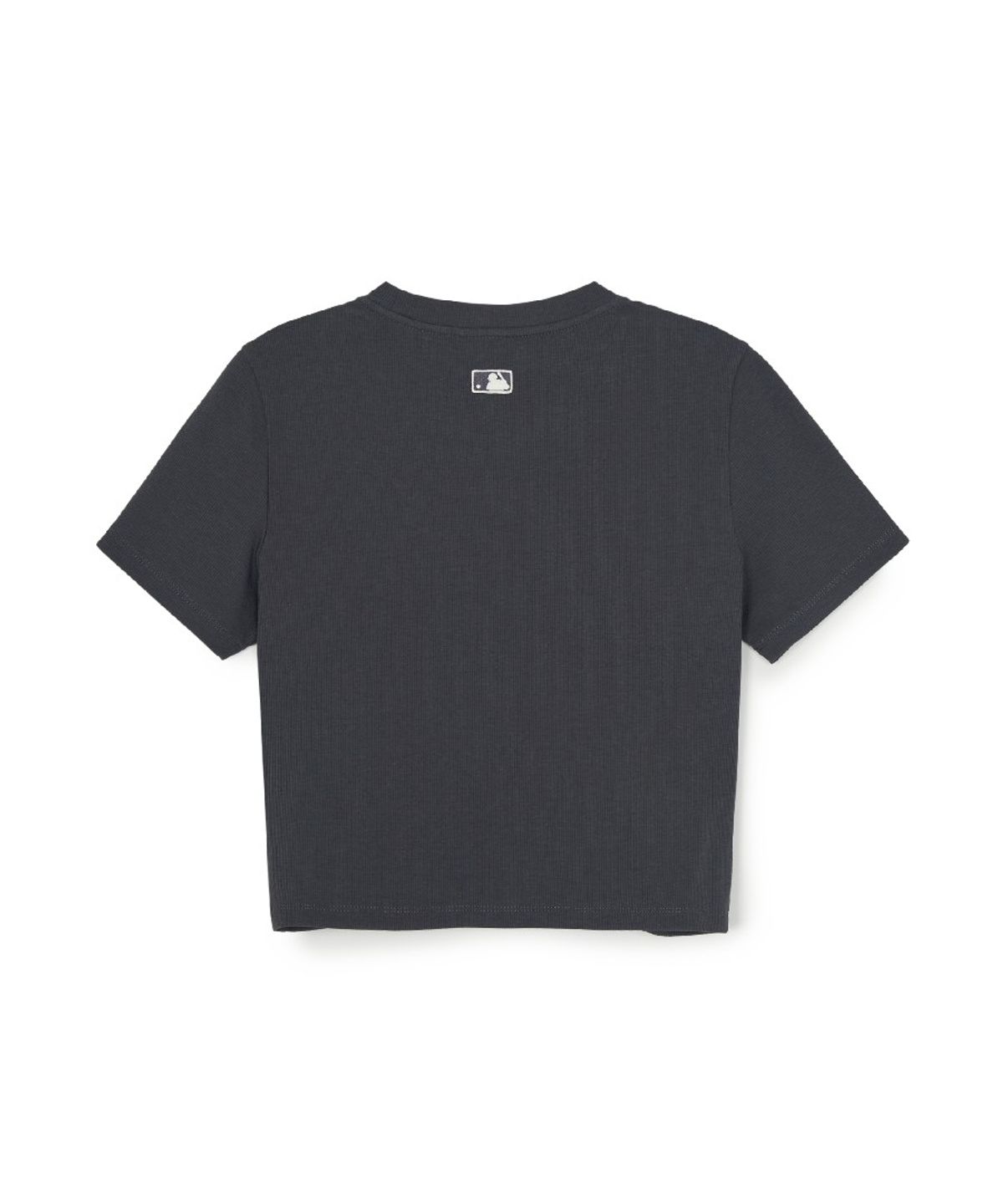 엠엘비(MLB) 여성 빈티지 슬림 골지 반팔 티셔츠 SD (D.Charcoal Grey)