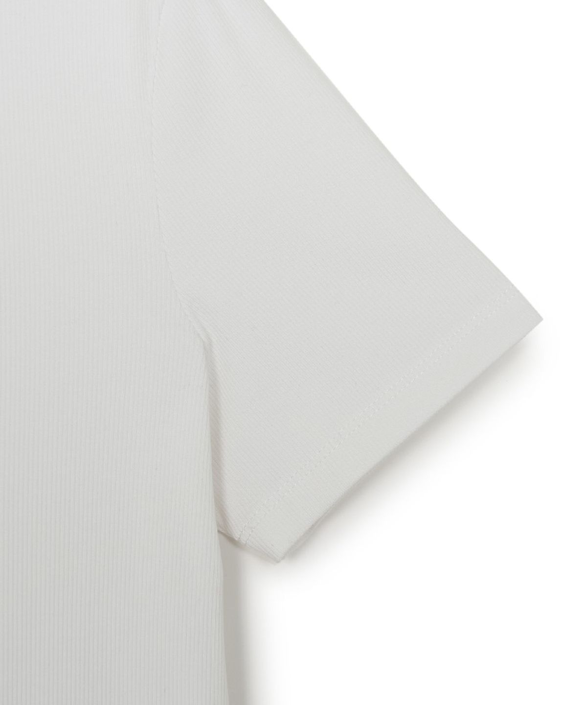 엠엘비(MLB) 여성 빈티지 슬림 골지 반팔 티셔츠 NY (White)