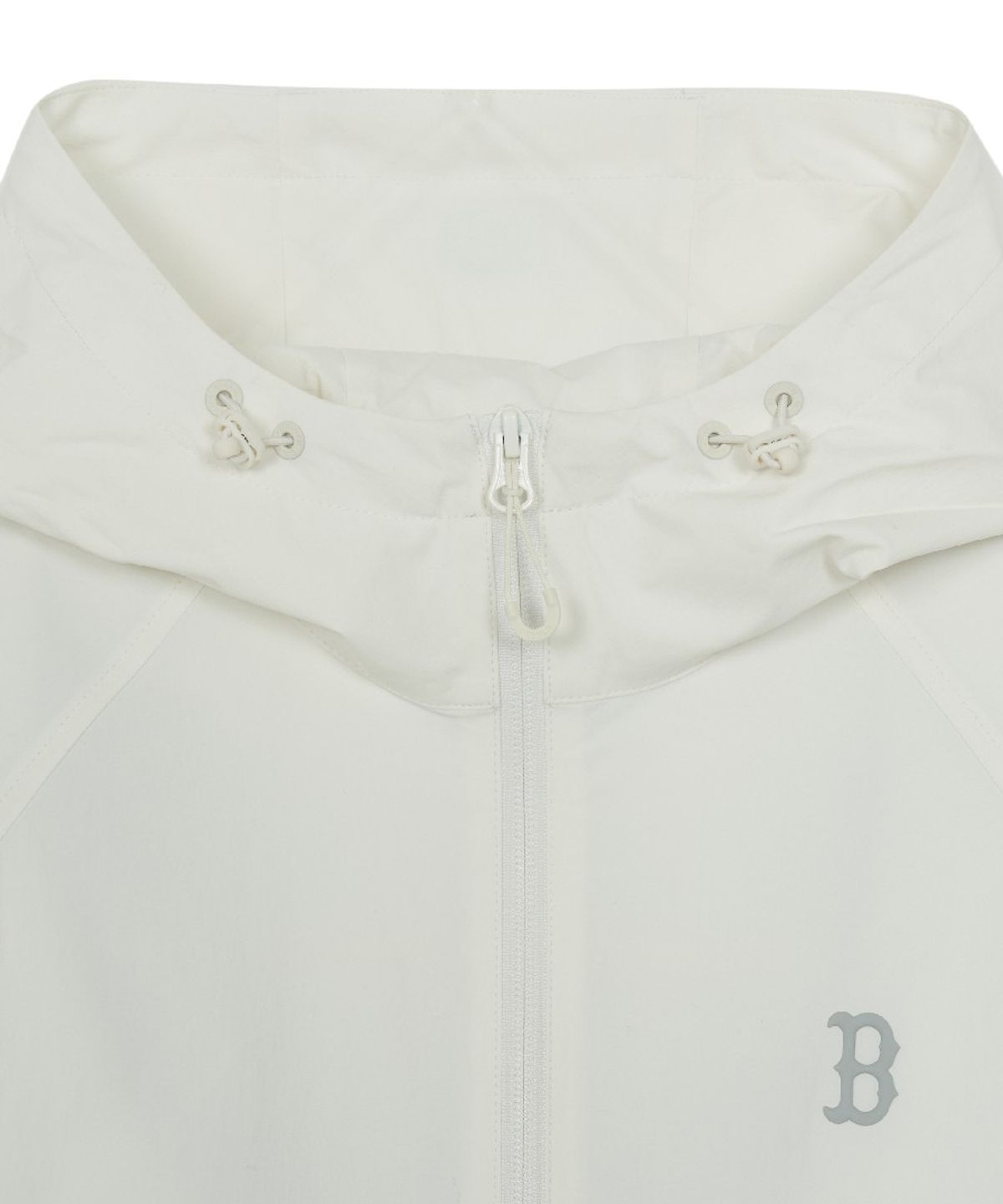 엠엘비(MLB) 고프코어 경량 커브 바람막이 BOS (Ivory)