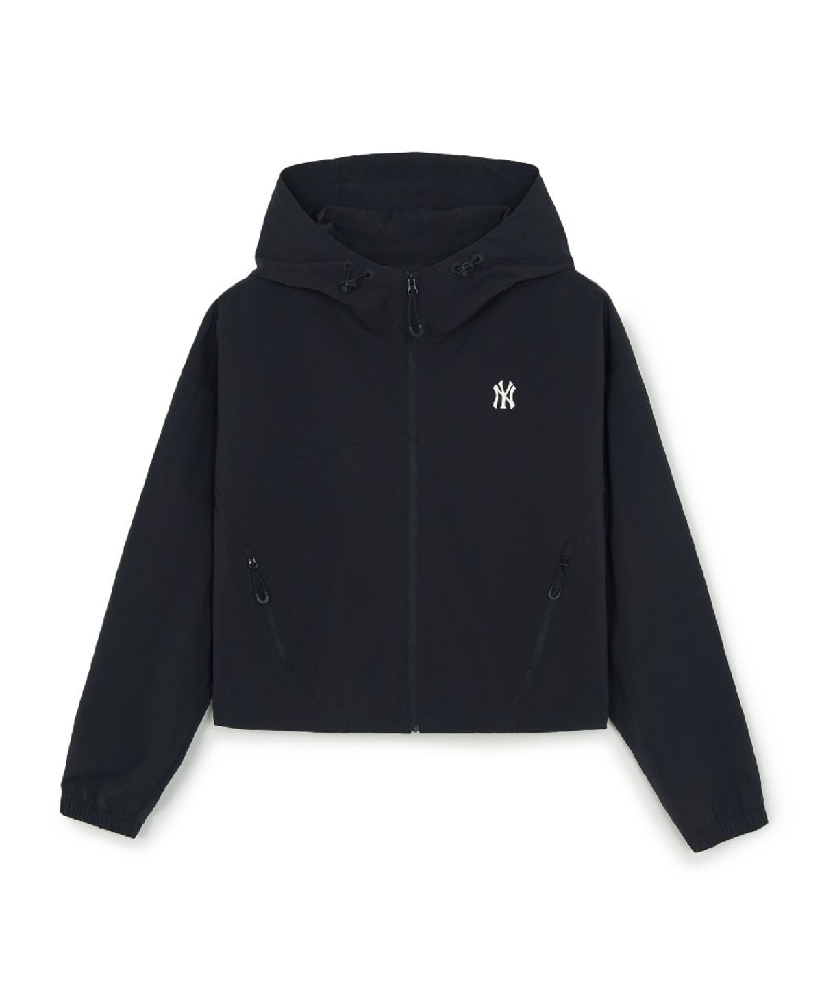엠엘비(MLB) 여성 고프코어 경량 커브 바람막이 NY (Black)