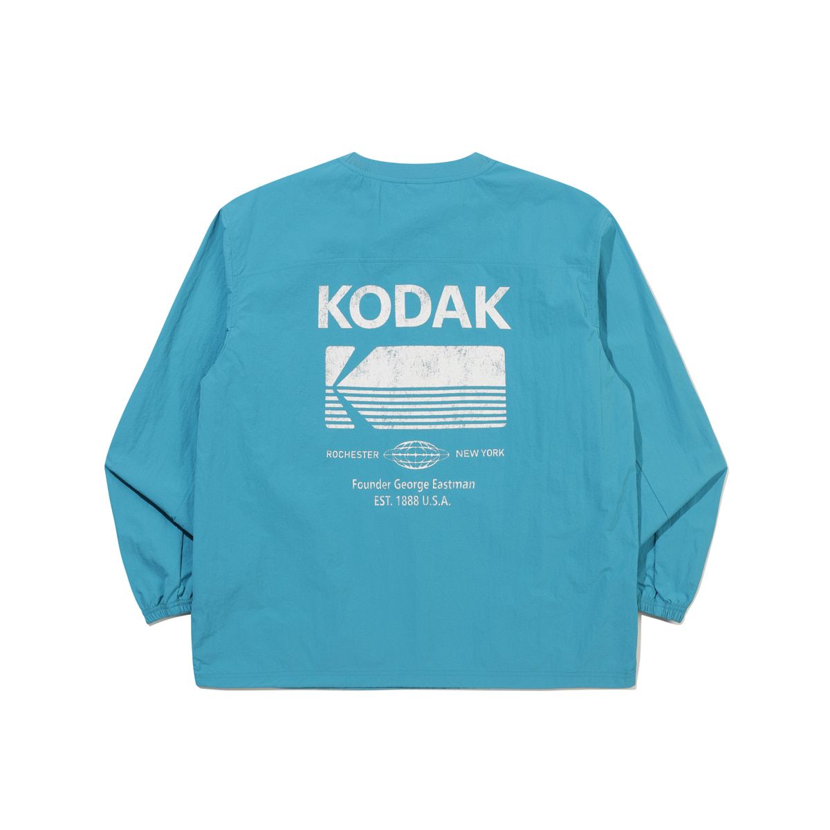 코닥(KODAK) 빈티지 로고 긴팔 피스테 BLUE
