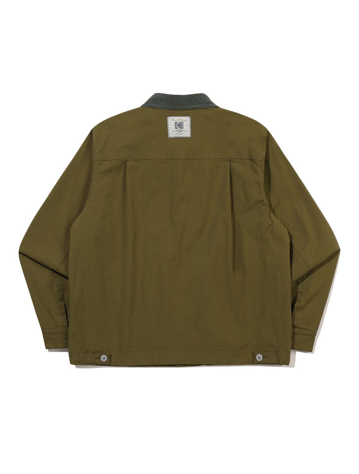 코닥(KODAK) 코튼 카라 워크 자켓 KHAKI