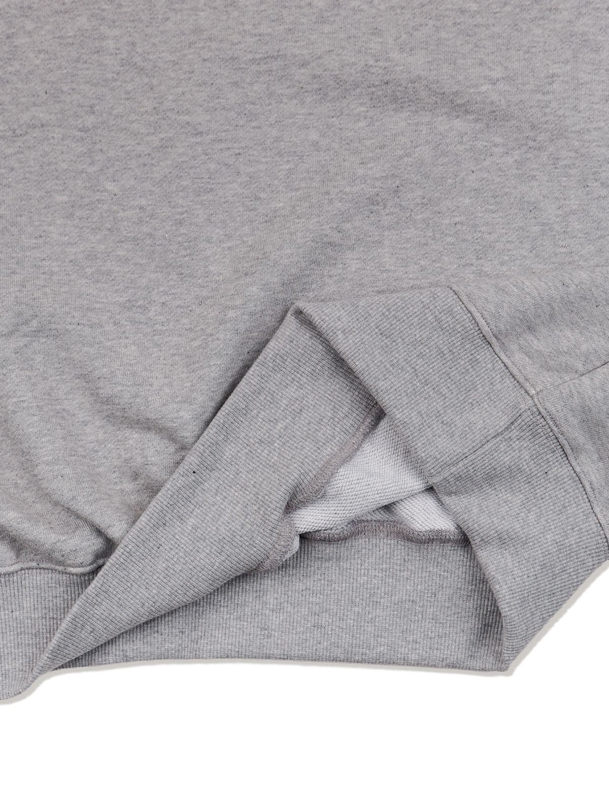 라 메종 스튜디오(LA MAISON STUDIO) LOGO OFF-SHOULDER SWEATSHIRTS MELANGRAY(FCG1TS731W)