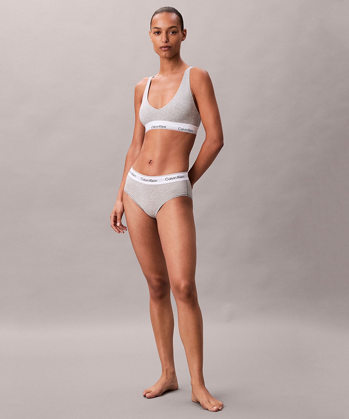 캘빈클라인 언더웨어(CALVIN KLEIN UNDERWEAR) 여성 아이콘 코튼 모달 AF 힙스터_QF8526ADP7A