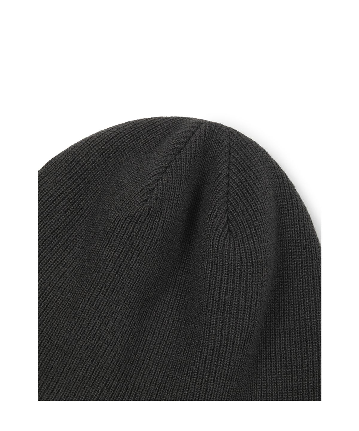 이티씨이(ETCE) LABEL BEANIE (CHARCOAL)