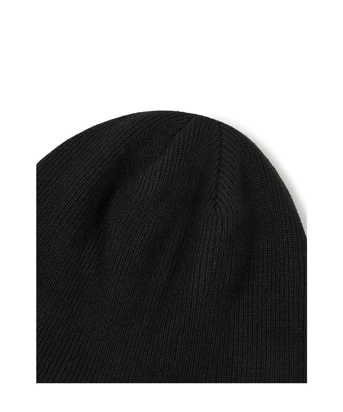 이티씨이(ETCE) LABEL BEANIE (BLACK)