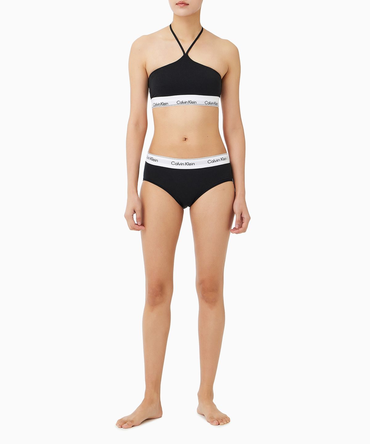 캘빈클라인 언더웨어(CALVIN KLEIN UNDERWEAR) 여성 아이콘 코튼 모달 AF 힙스터_QF8526ADUB1