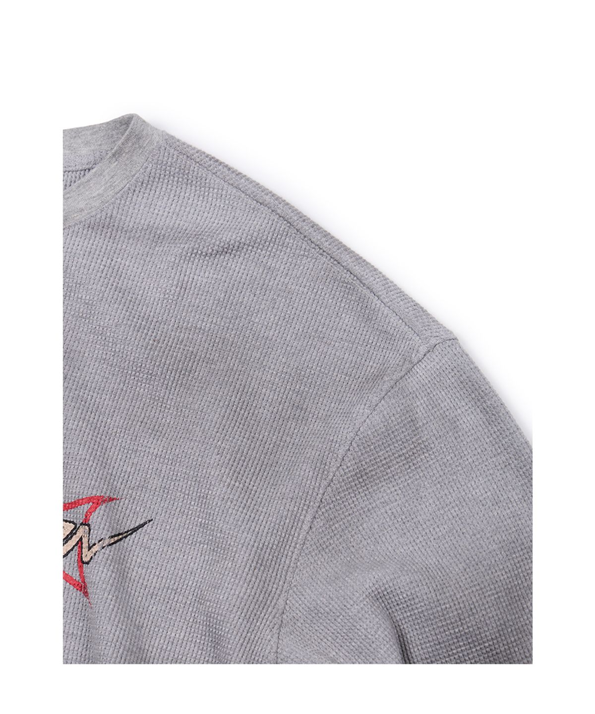 이티씨이(ETCE) RACING PHENOMENON WAFFLE L/S TEE (GRAY)