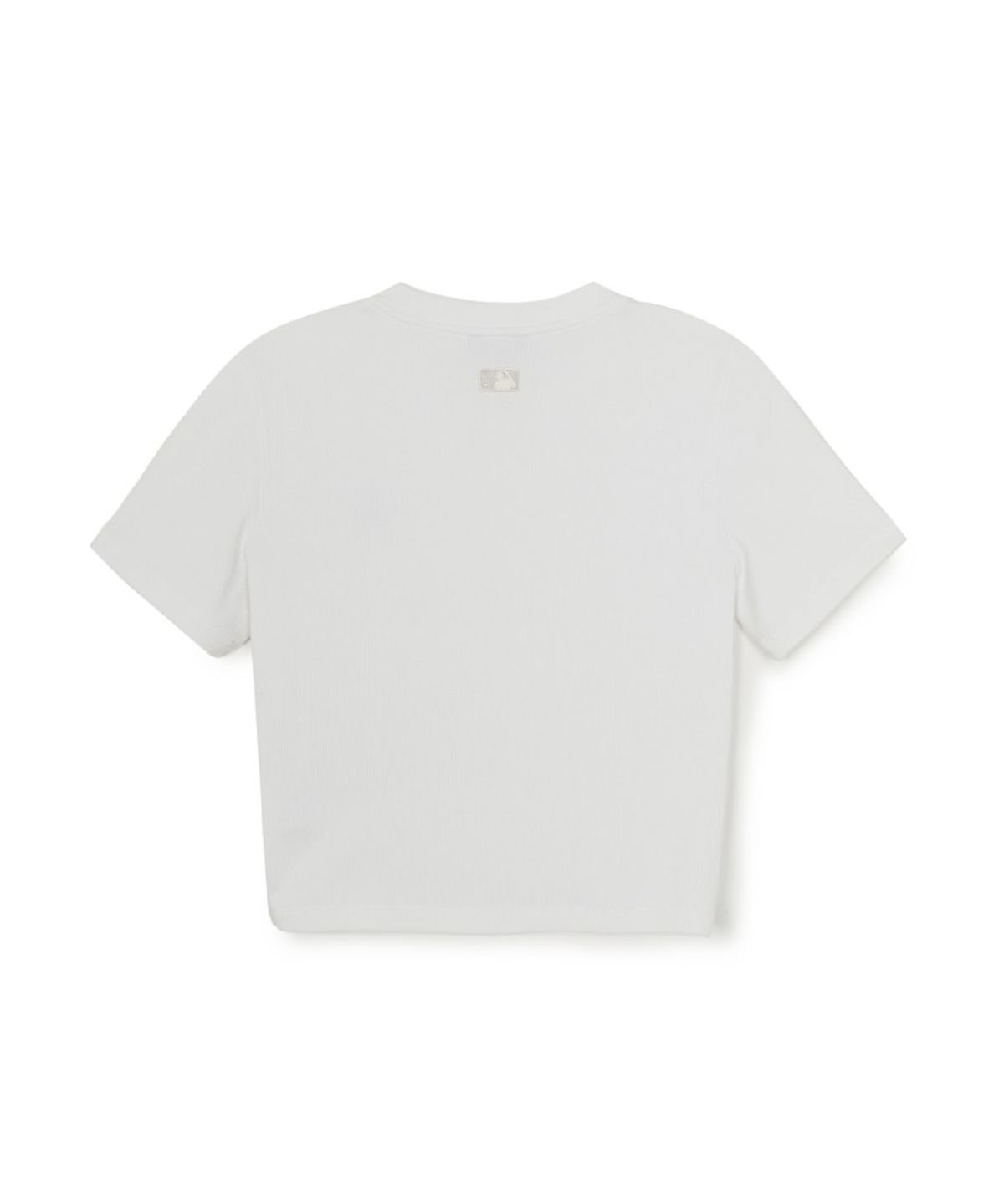 엠엘비(MLB) 여성 빈티지 슬림 골지 반팔 티셔츠 SF (White)