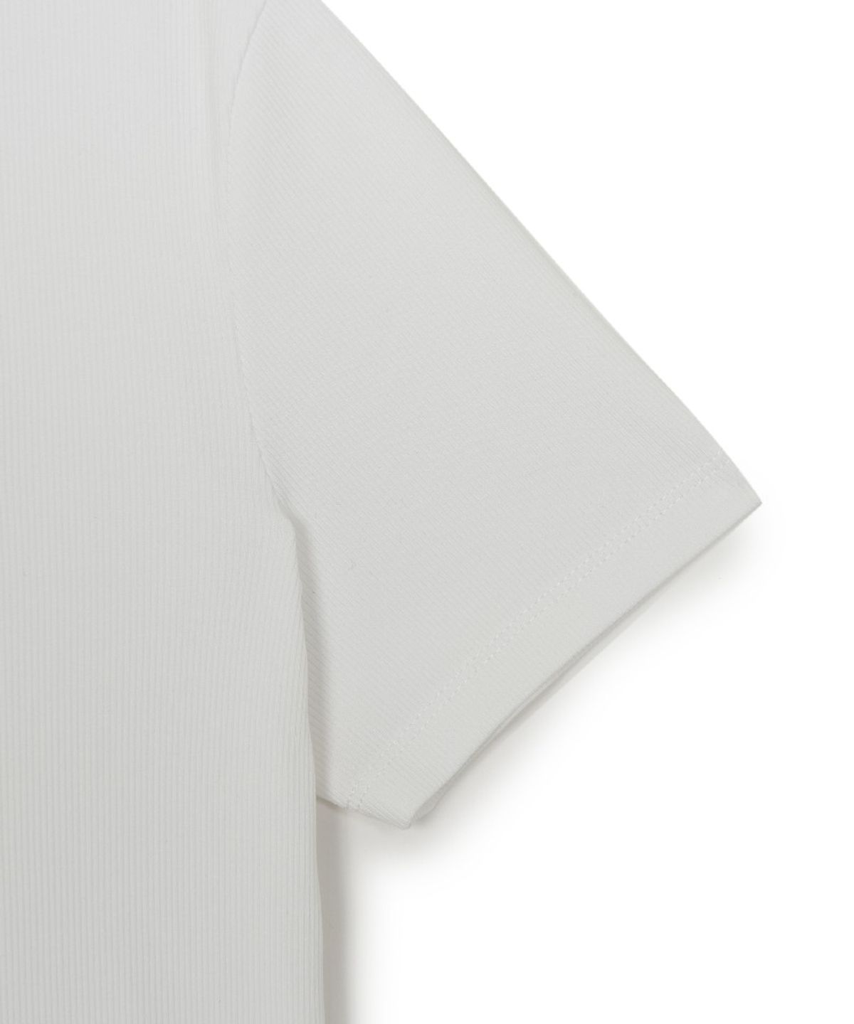 엠엘비(MLB) 여성 빈티지 슬림 골지 반팔 티셔츠 SF (White)
