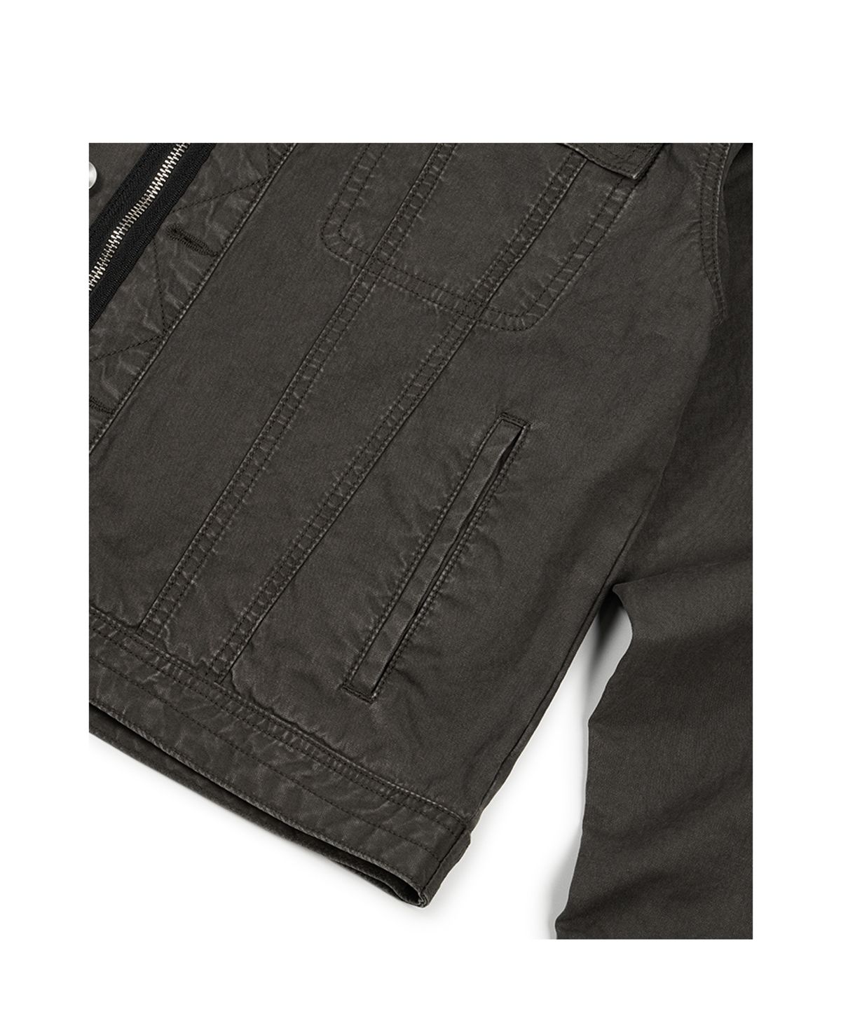 이티씨이(ETCE) DYED 3 ZIP TRUCKER (CHARCOAL)
