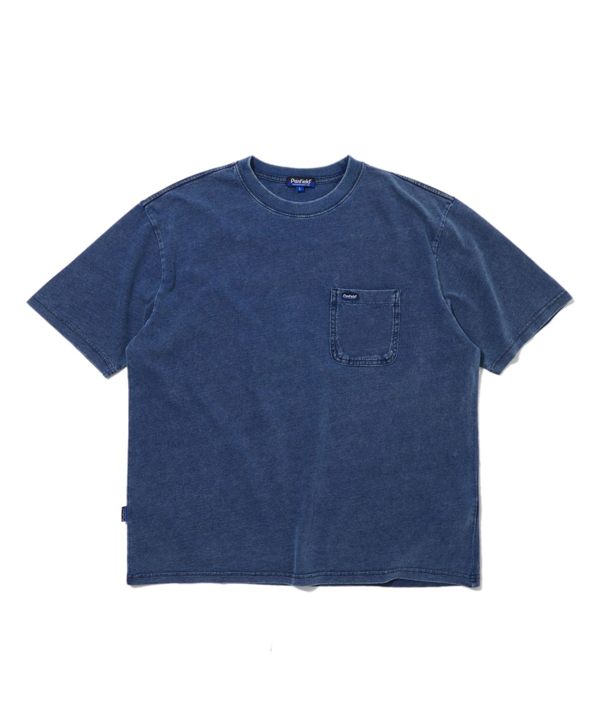 펜필드(PENFIELD) 포켓 워싱 인디고 반팔 2PACK_FS2KT01U