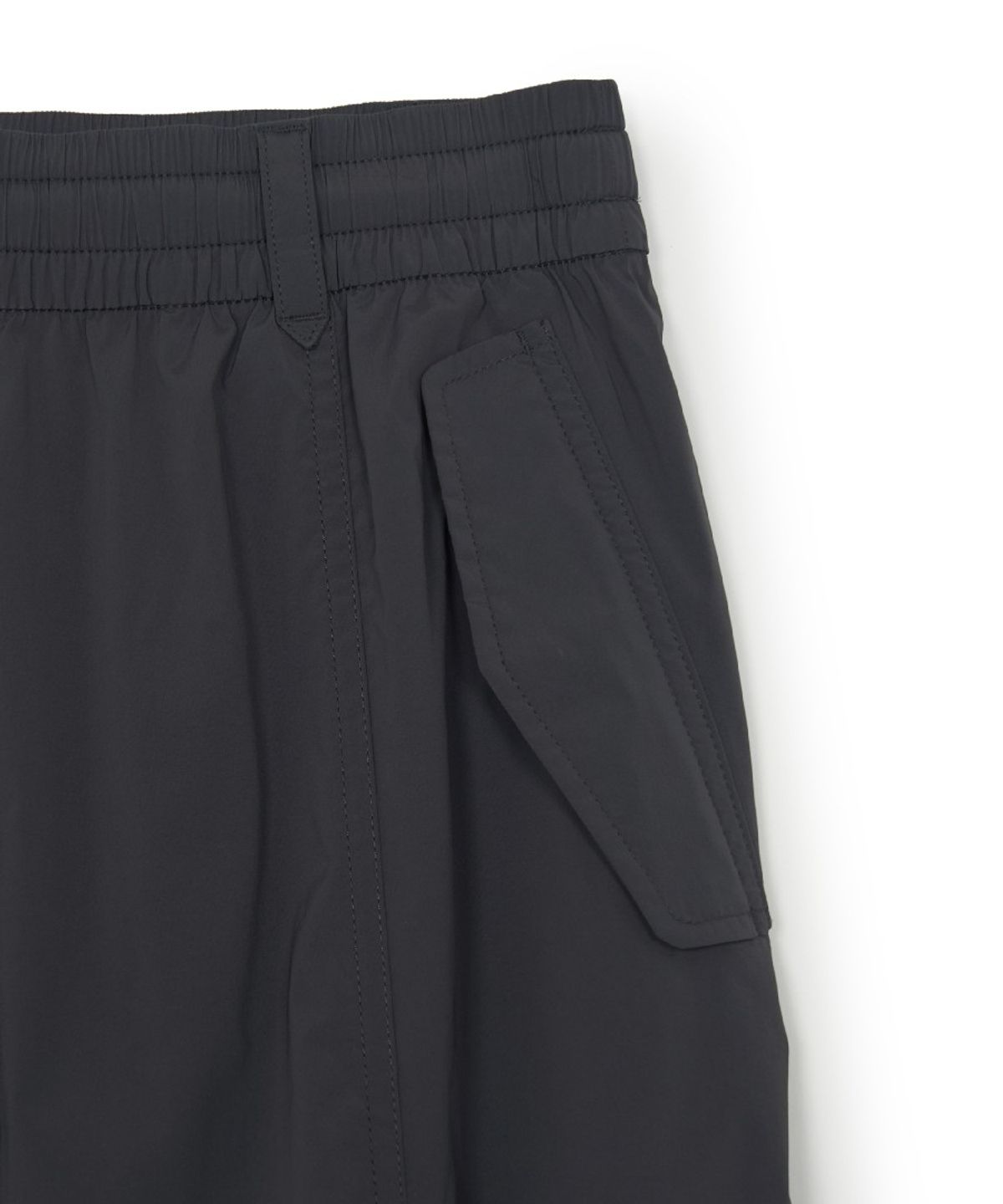 엠엘비(MLB) 여성 고프코어 초경량 리본 카고 세미와이드 팬츠 BOS (D.Charcoal Grey)