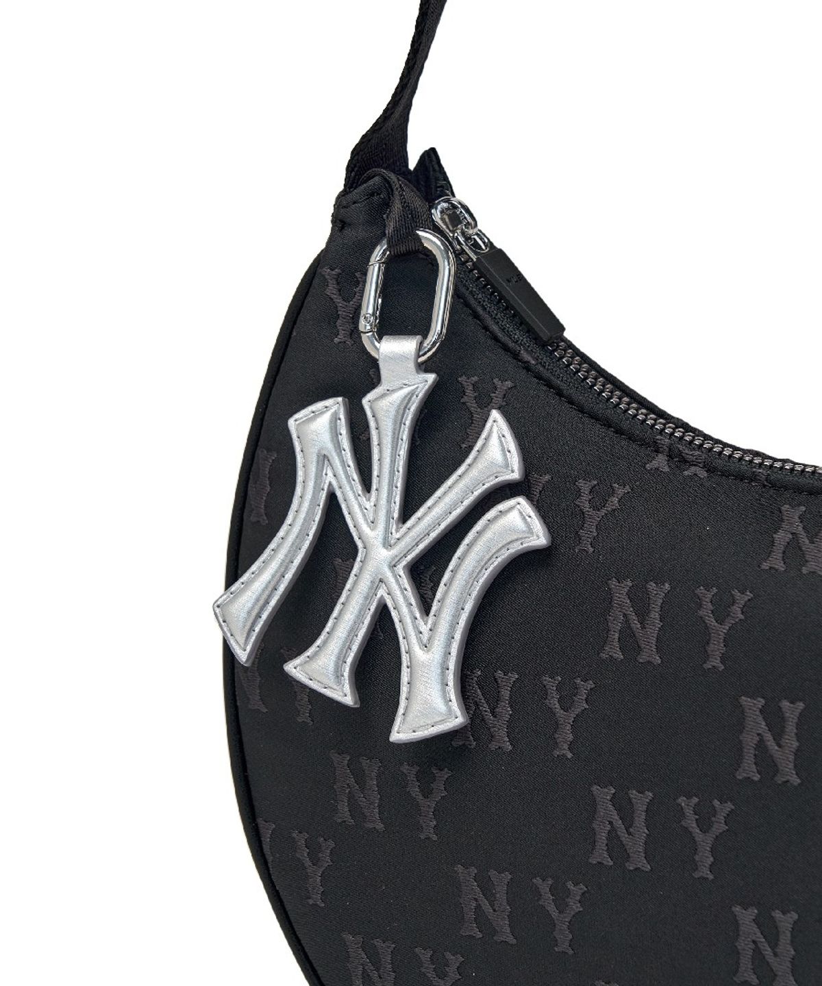 엠엘비(MLB) 클래식 모노그램 스포티브 호보백 NY (Black)