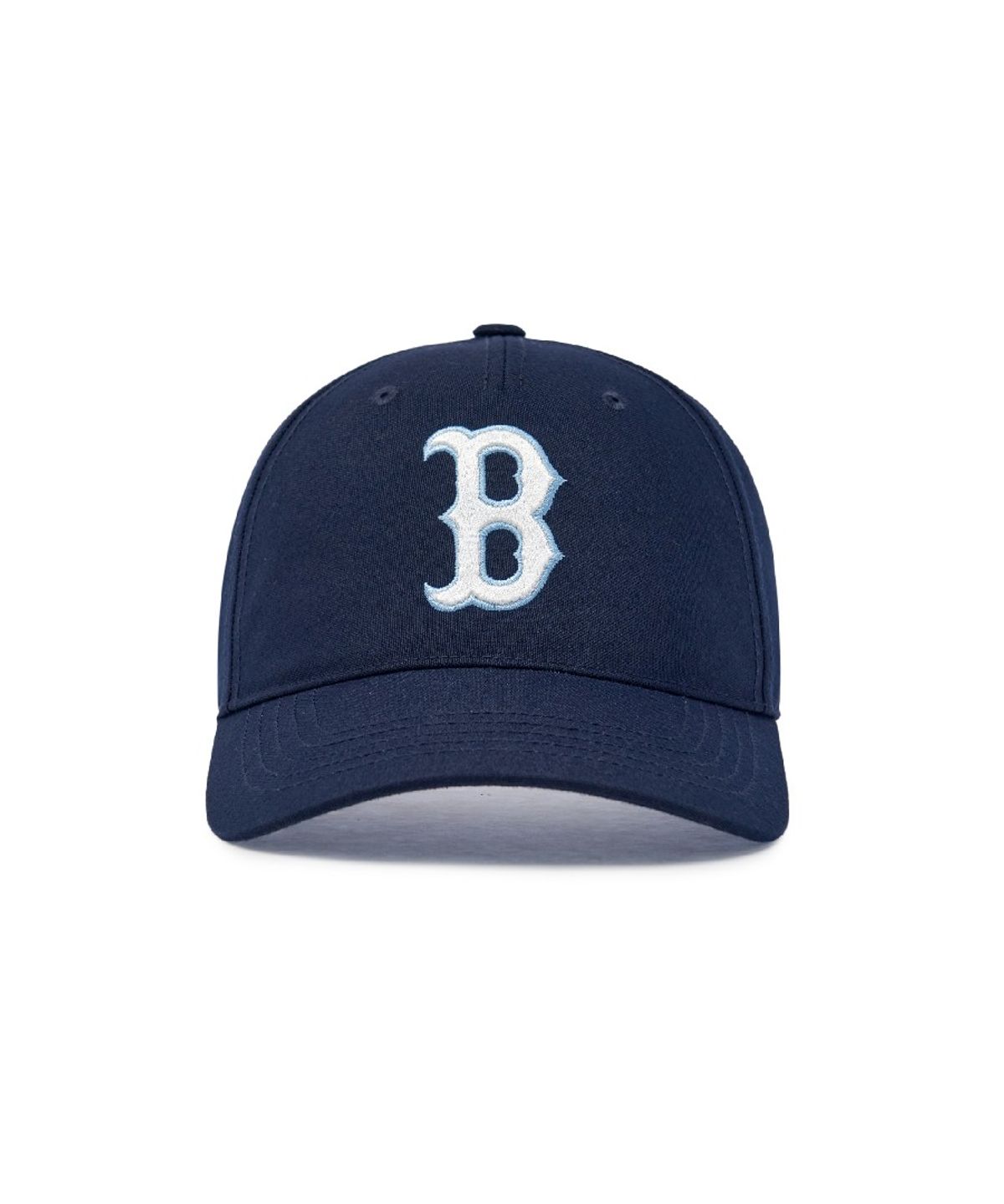 엠엘비(MLB) 베이직 5패널 스트럭쳐 볼캡 BOS (Navy)